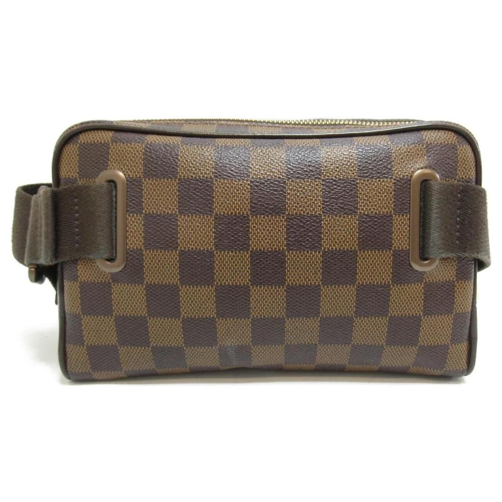 Louis Vuitton Damier Ebene Brooklyn Bum Bag Brown Cloth ref.595895 - Joli  Closet