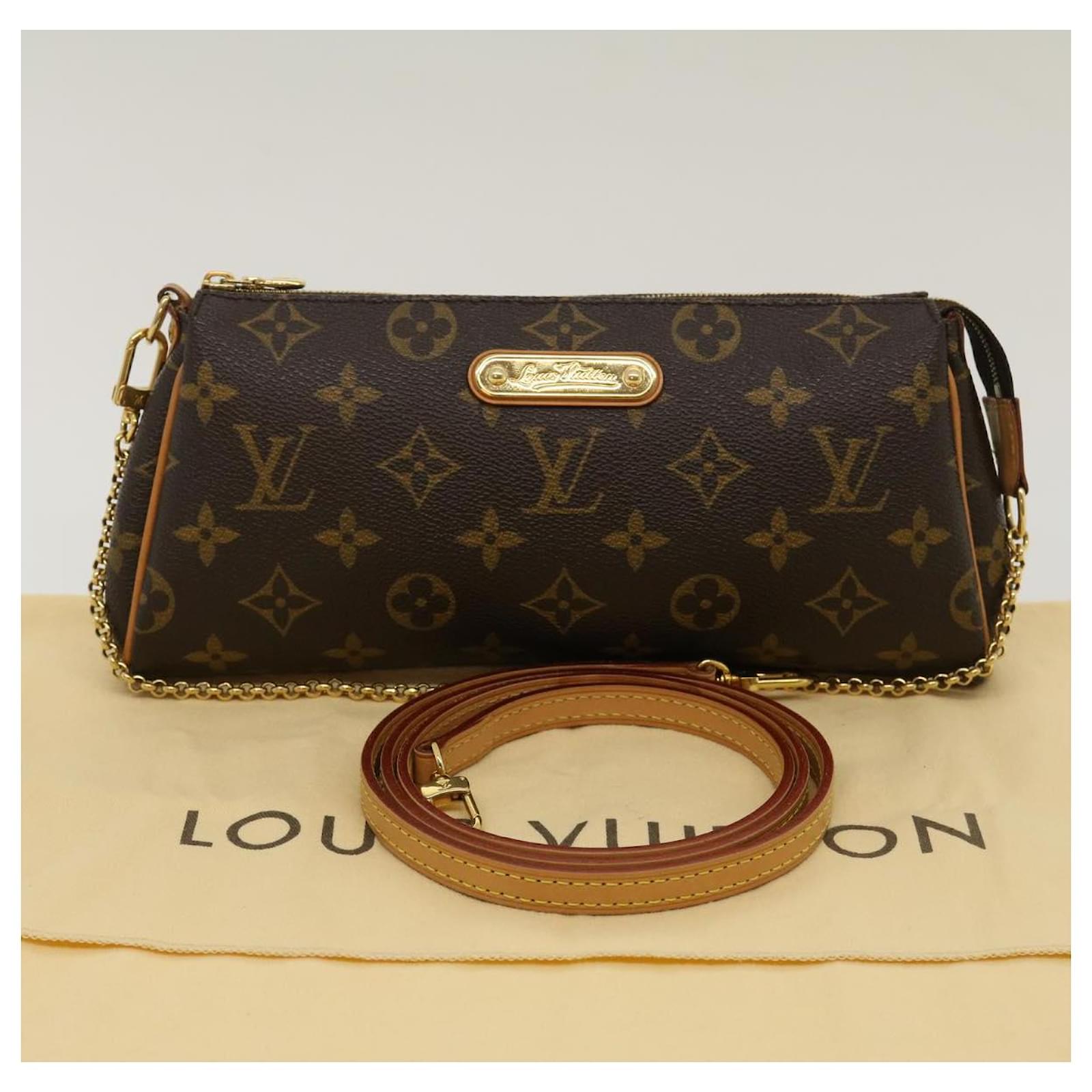 Louis Vuitton Damier Azur Eva 2Way Shoulder Bag N55214 LV Auth hs785A
