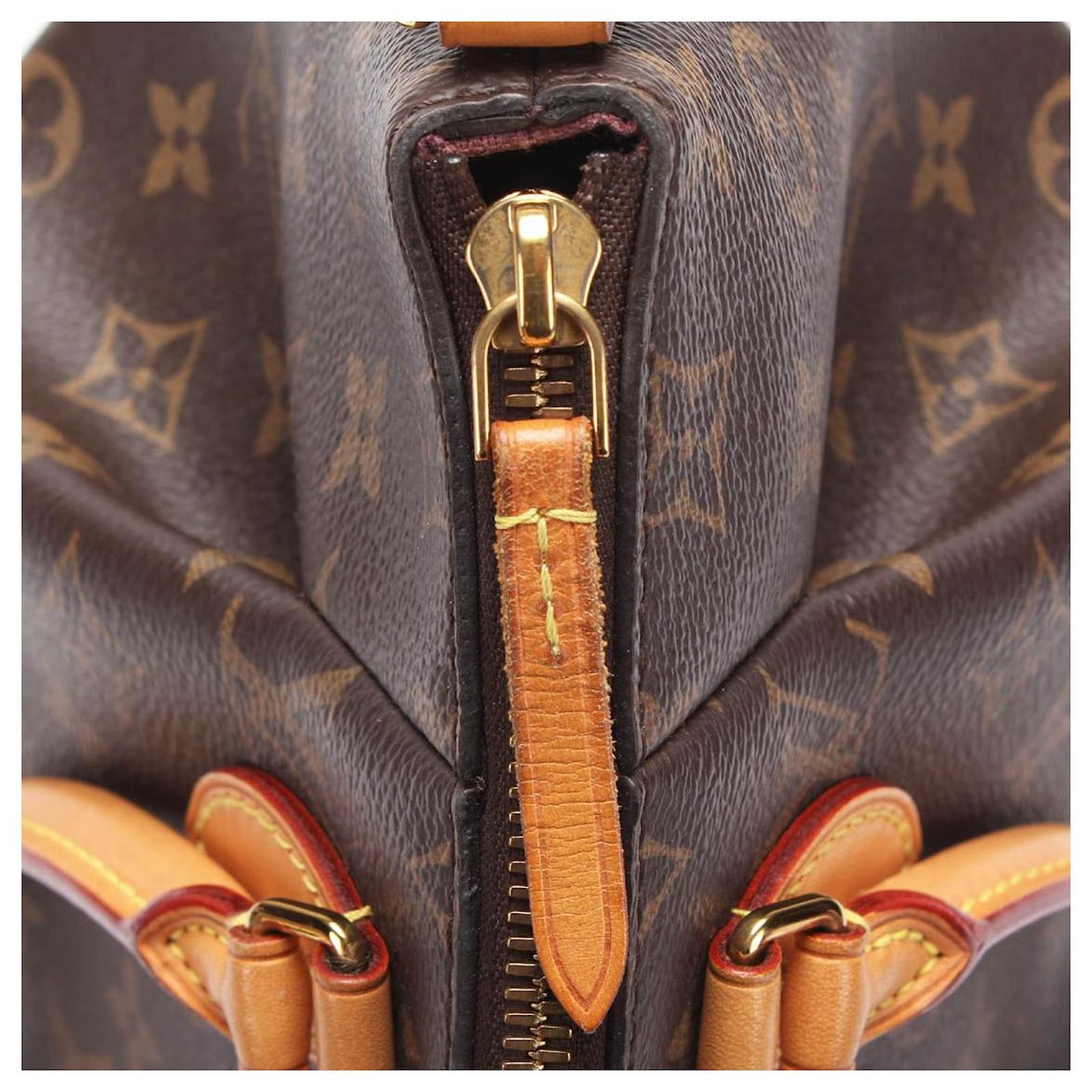 Louis Vuitton Brown Monogram Turenne MM Cloth ref.971055 - Joli Closet
