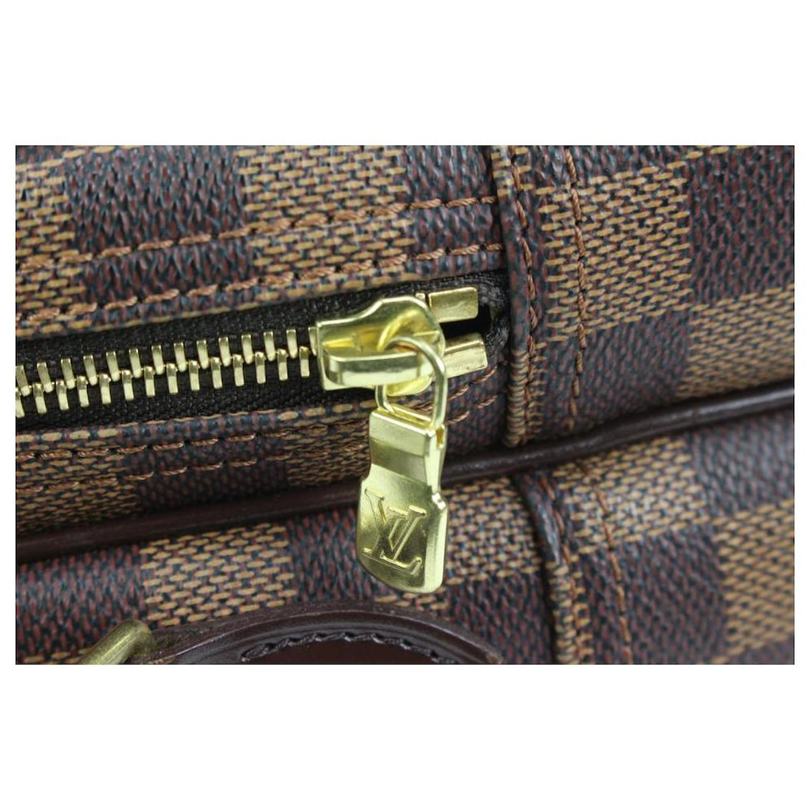 Louis Vuitton Damier Ebene Reporter PM Crossbody Messenger Leather  ref.596538 - Joli Closet