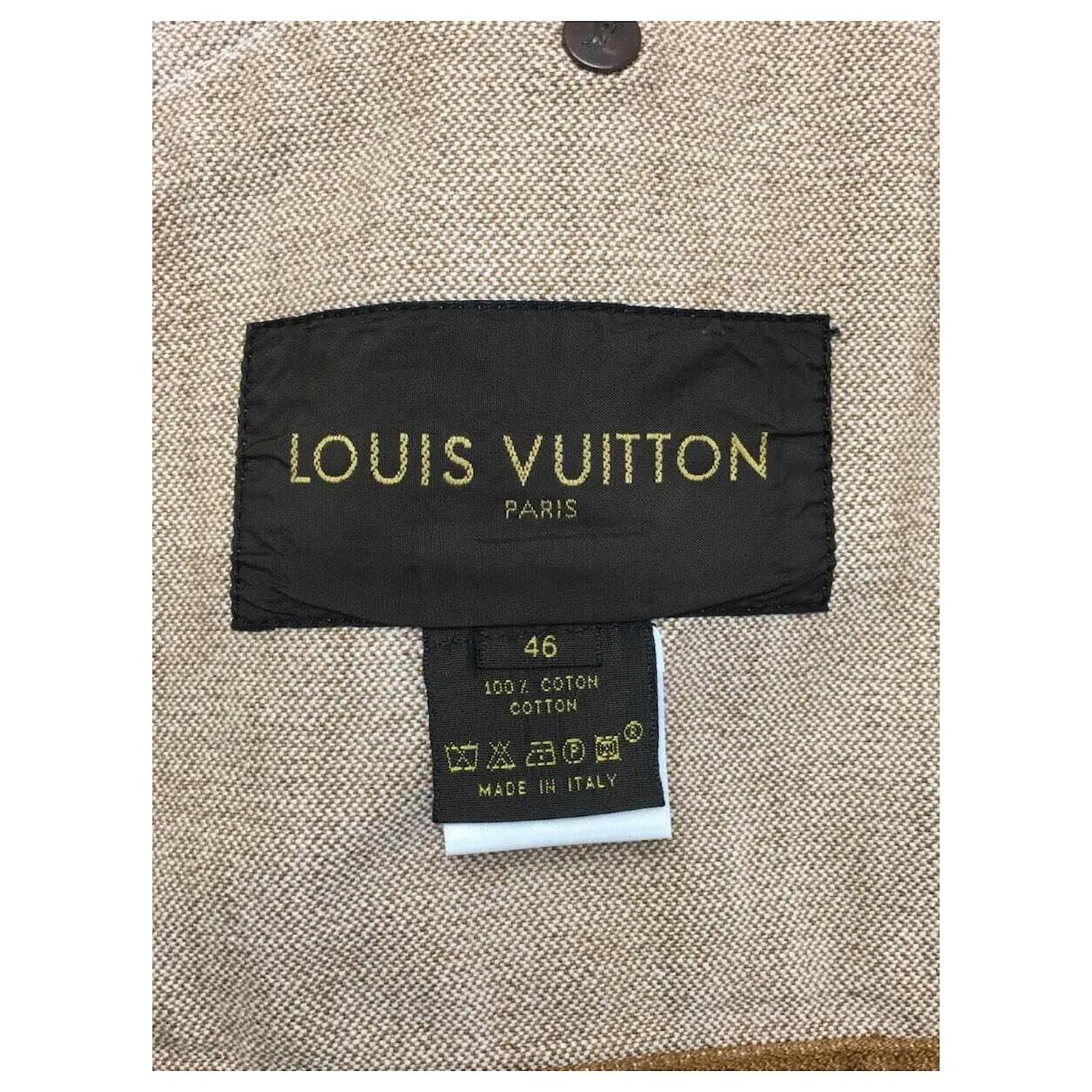 Louis Vuitton Blazers Jackets Brown Cotton ref.596602 - Joli Closet