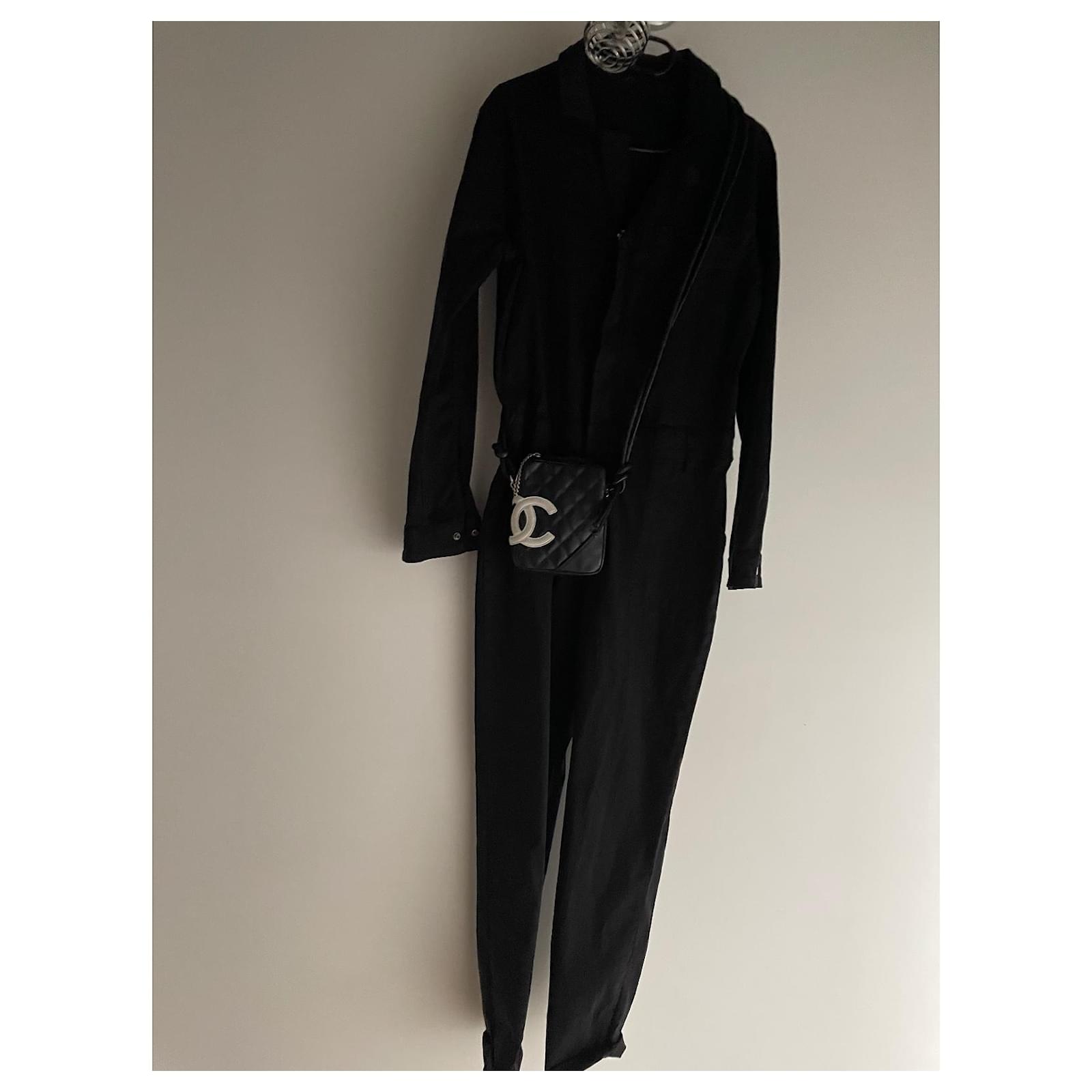 Chanel Black Leather ref.596701 - Joli Closet