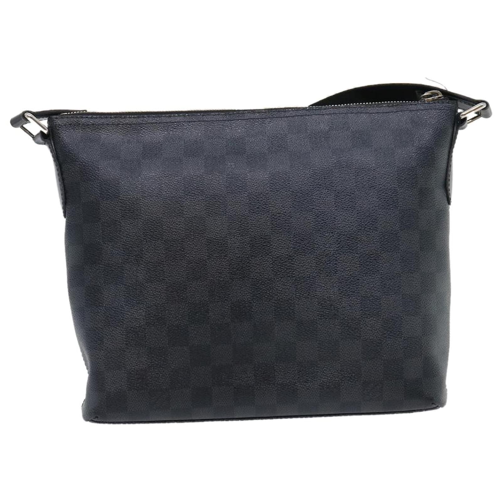 LOUIS VUITTON Damier Graphite Mick PM Shoulder Bag N41211 LV Auth