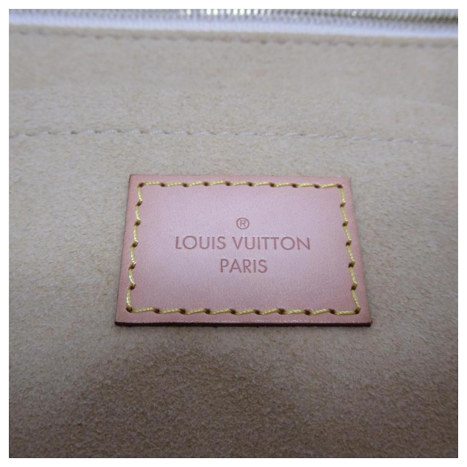 Louis Vuitton Damier Azur Salina PM White Cloth ref.597117 - Joli Closet