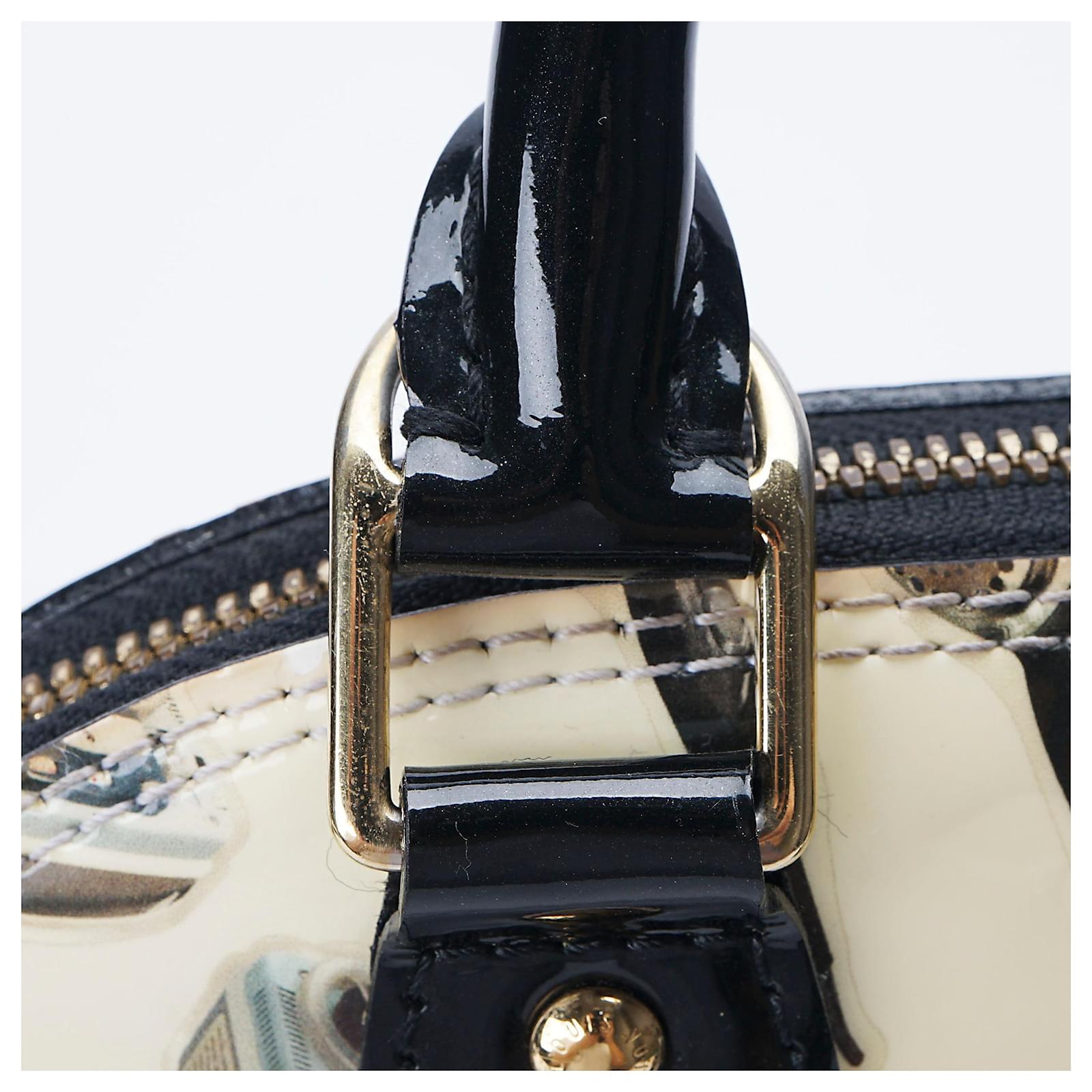 Louis Vuitton Monogram Vernis Sticker Alma BB w/Strap Multiple colors  Leather Patent leather ref.597213 - Joli Closet