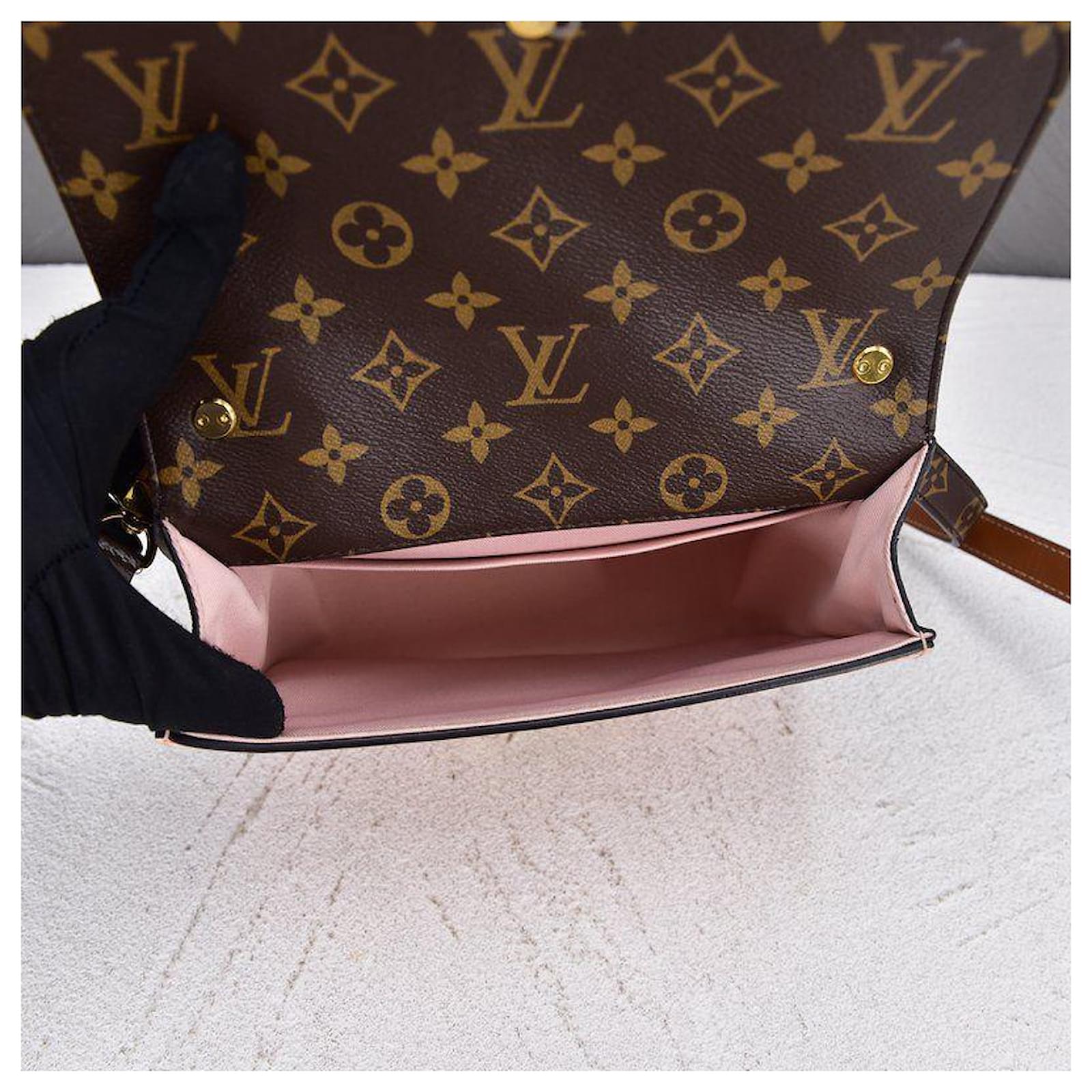 Louis Vuitton 2019 Miroir Vernis Cherrywood BB Pink Leather Patent