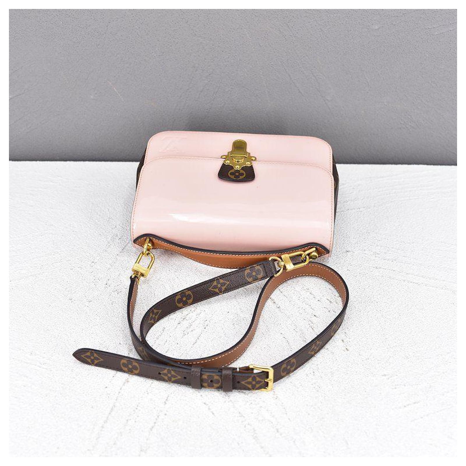 Louis Vuitton 2019 Miroir Vernis Cherrywood BB Pink Leather Patent leather  ref.597232 - Joli Closet