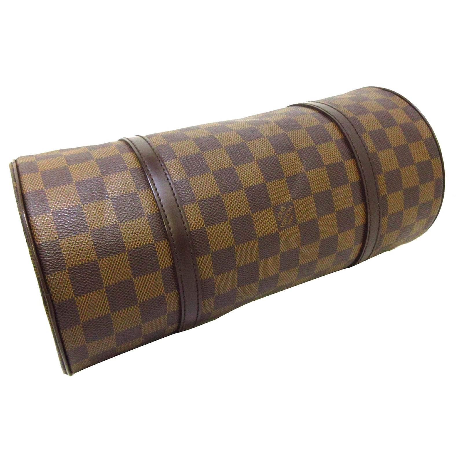 Louis Vuitton Damier Ebene Papillon 30 Brown Cloth ref.958627 - Joli Closet