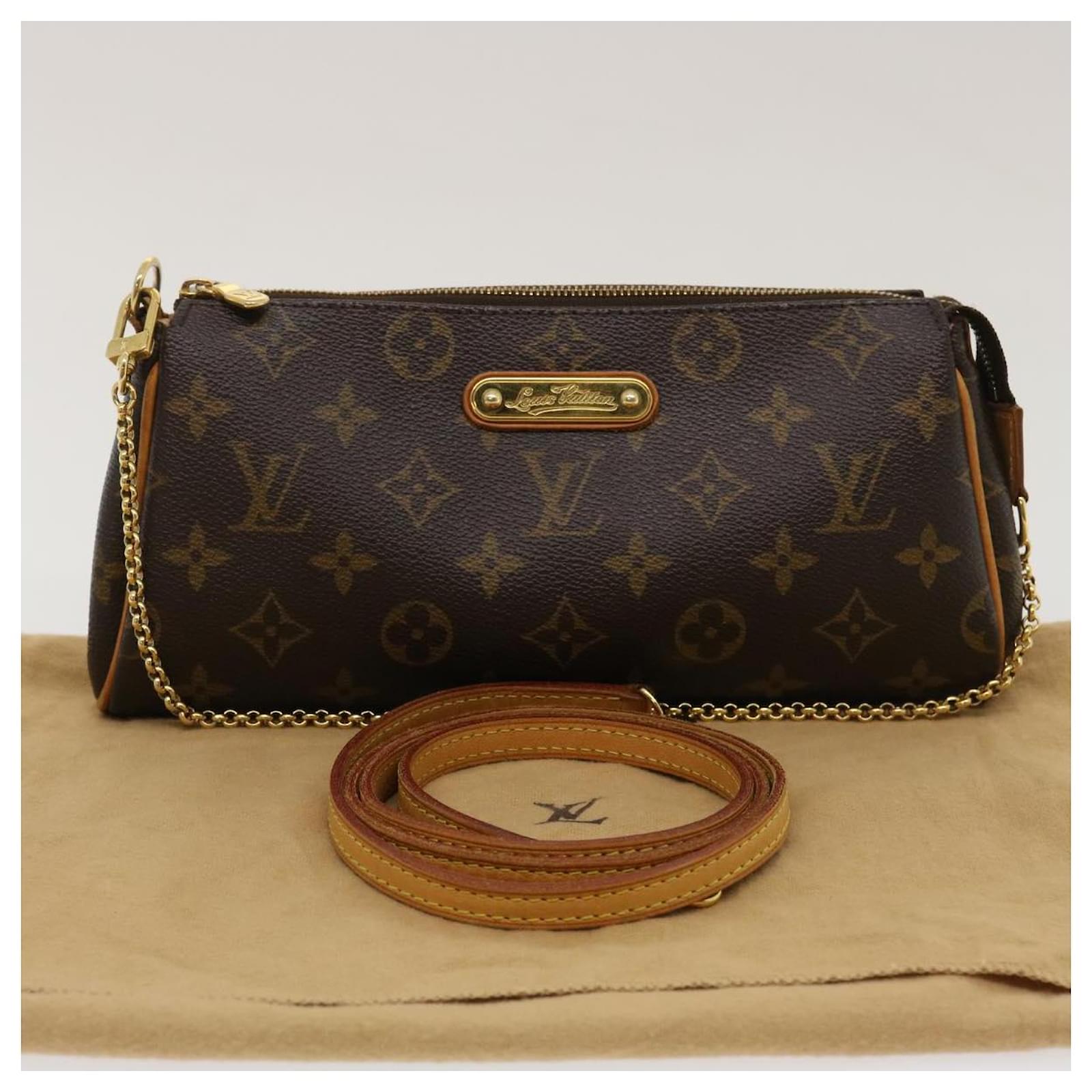 LOUIS VUITTON Monogram Eva Clutch 15004