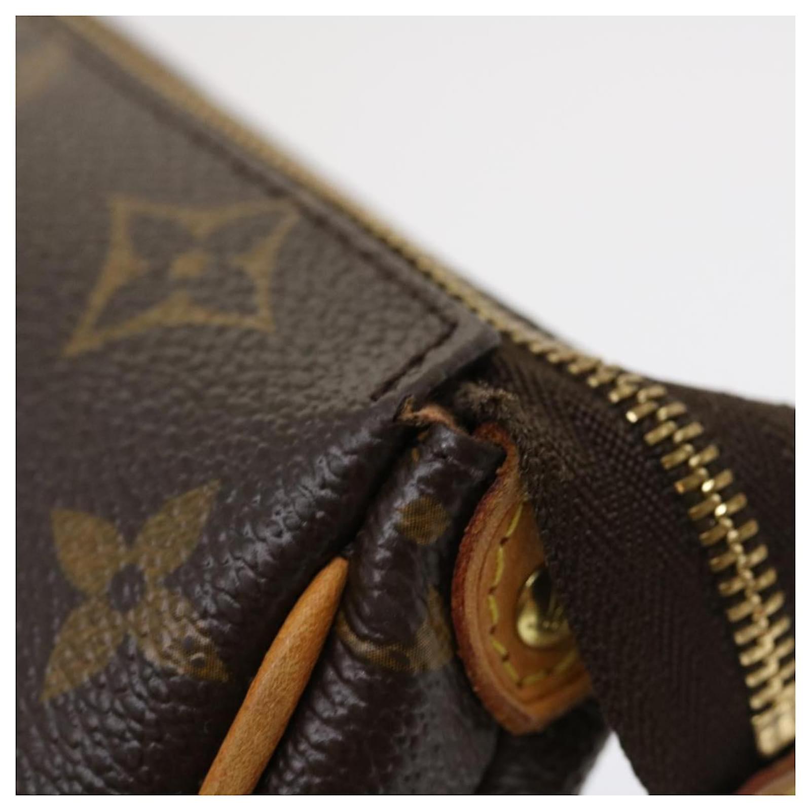 Louis Vuitton Monogram Eva Pochette M95567 Brown Cloth ref.928248