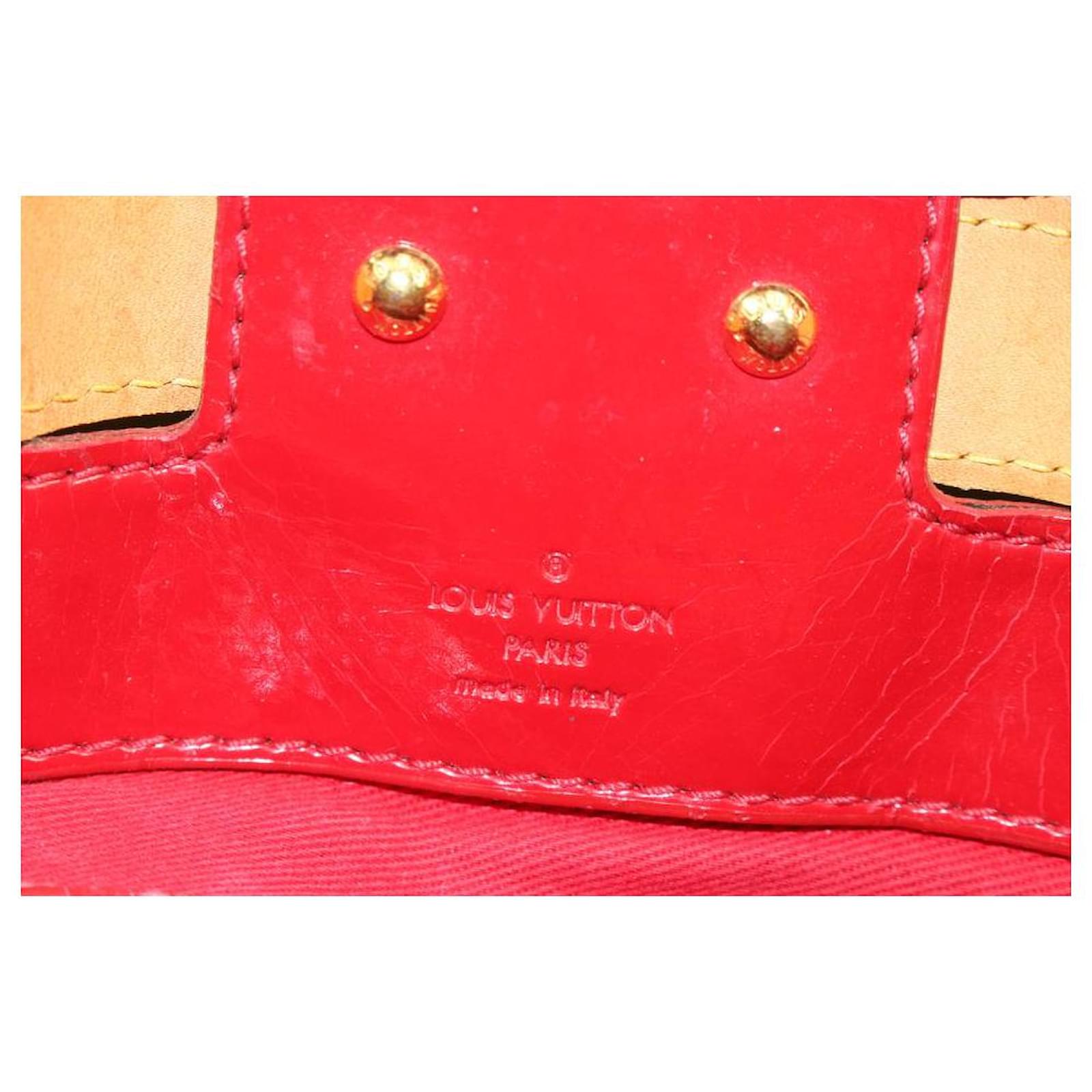 Louis Vuitton Limited Monogram x Red Rubis Salina GM Leather ref.599151 -  Joli Closet
