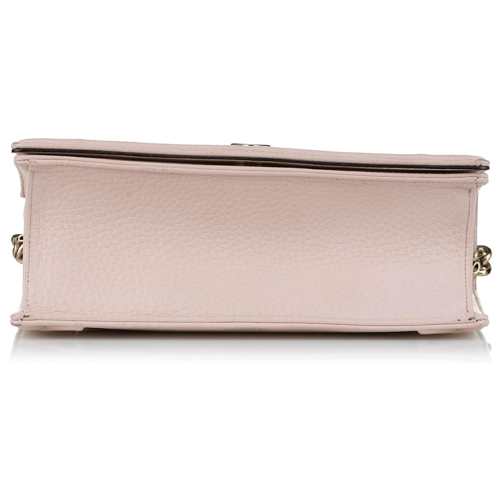 CHRISTIAN DIOR DIORAMA METALLIC PINK SMALL BAG – Caroline's Fashion Luxuries