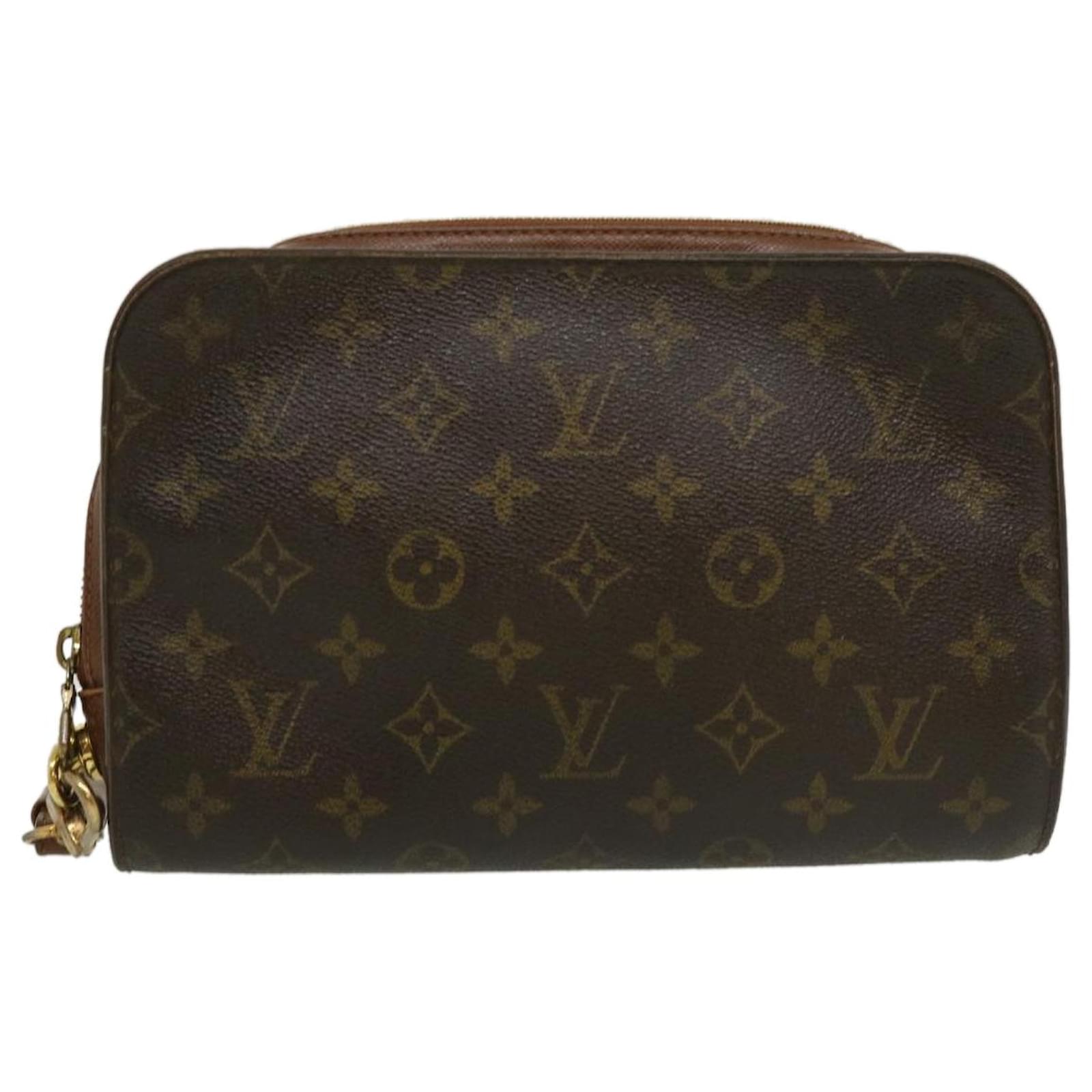 LOUIS VUITTON Monogram Orsay Clutch Bag M51790 LV Auth jk1928 Cloth  ref.599748 - Joli Closet