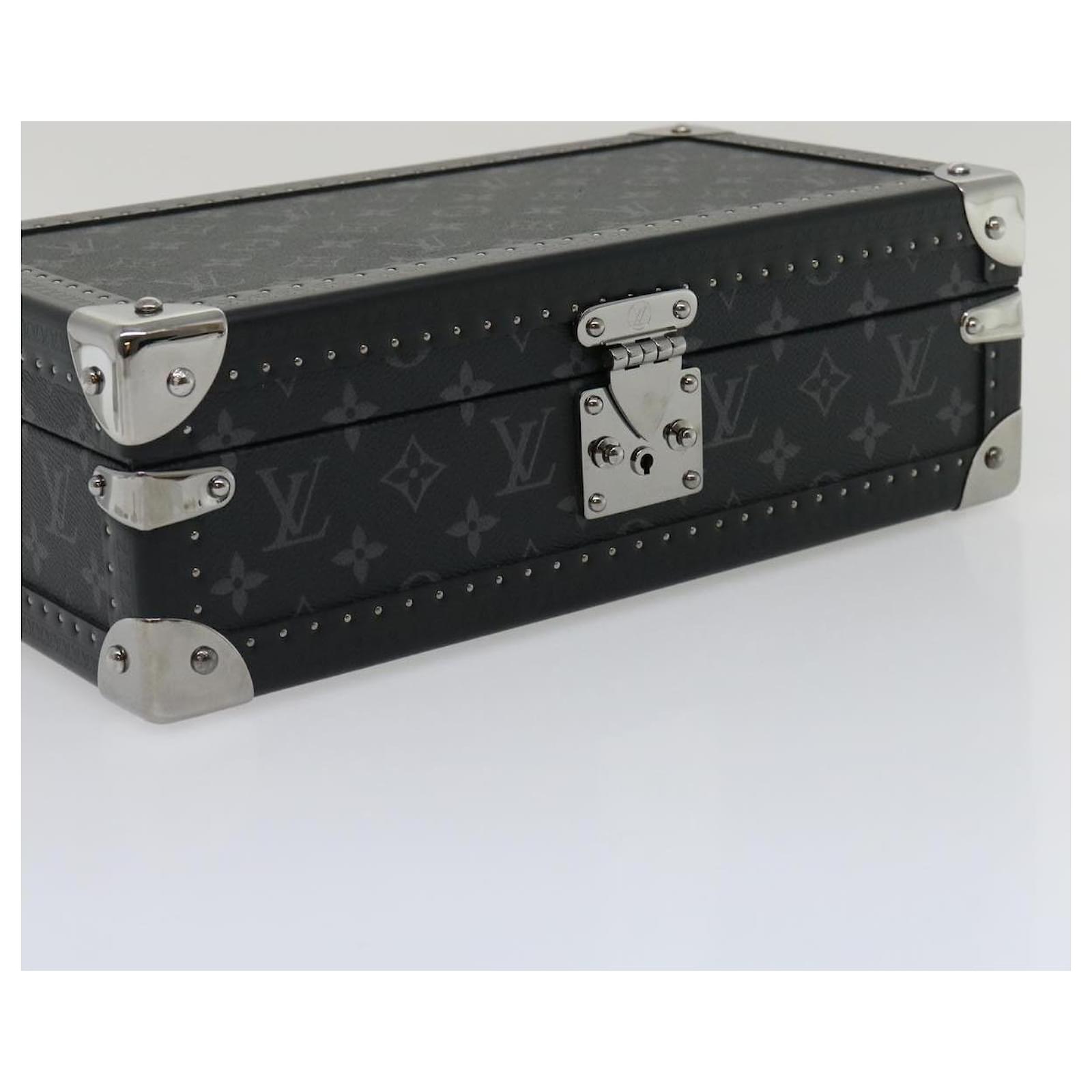Louis Vuitton Monogram Coffret 8 Montre Trunk Watch Case M20016