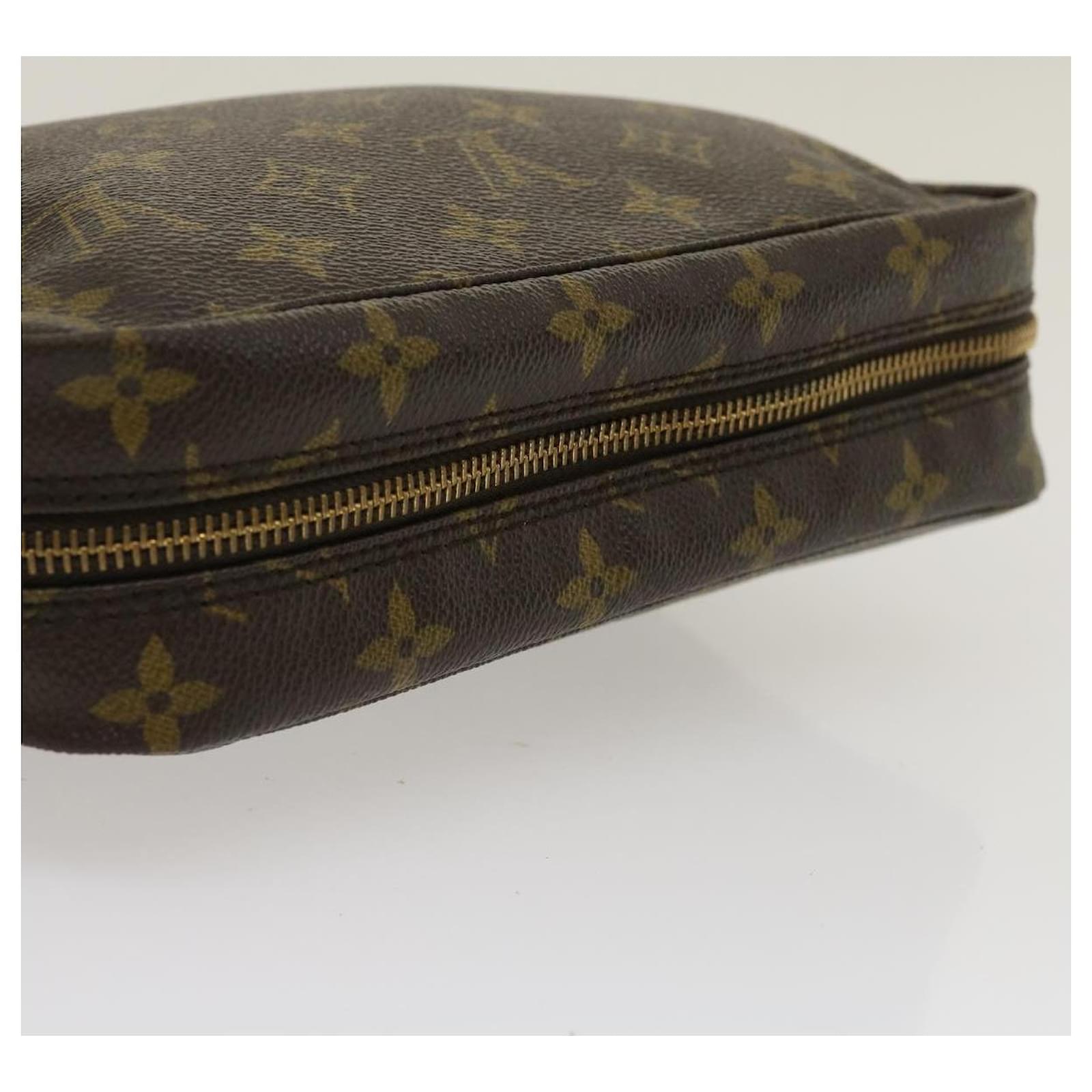 Louis Vuitton Monogram Trousse Toilette 23 M47524 Brown Cloth ref