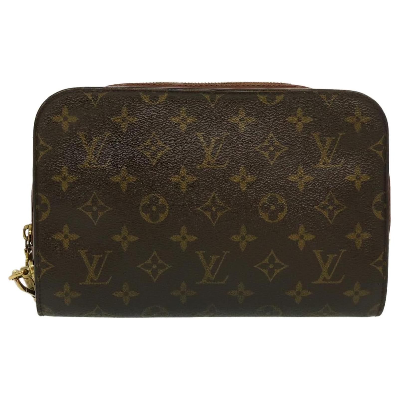 LOUIS VUITTON Monogram Orsay Clutch Bag M51790 LV Auth bs2249