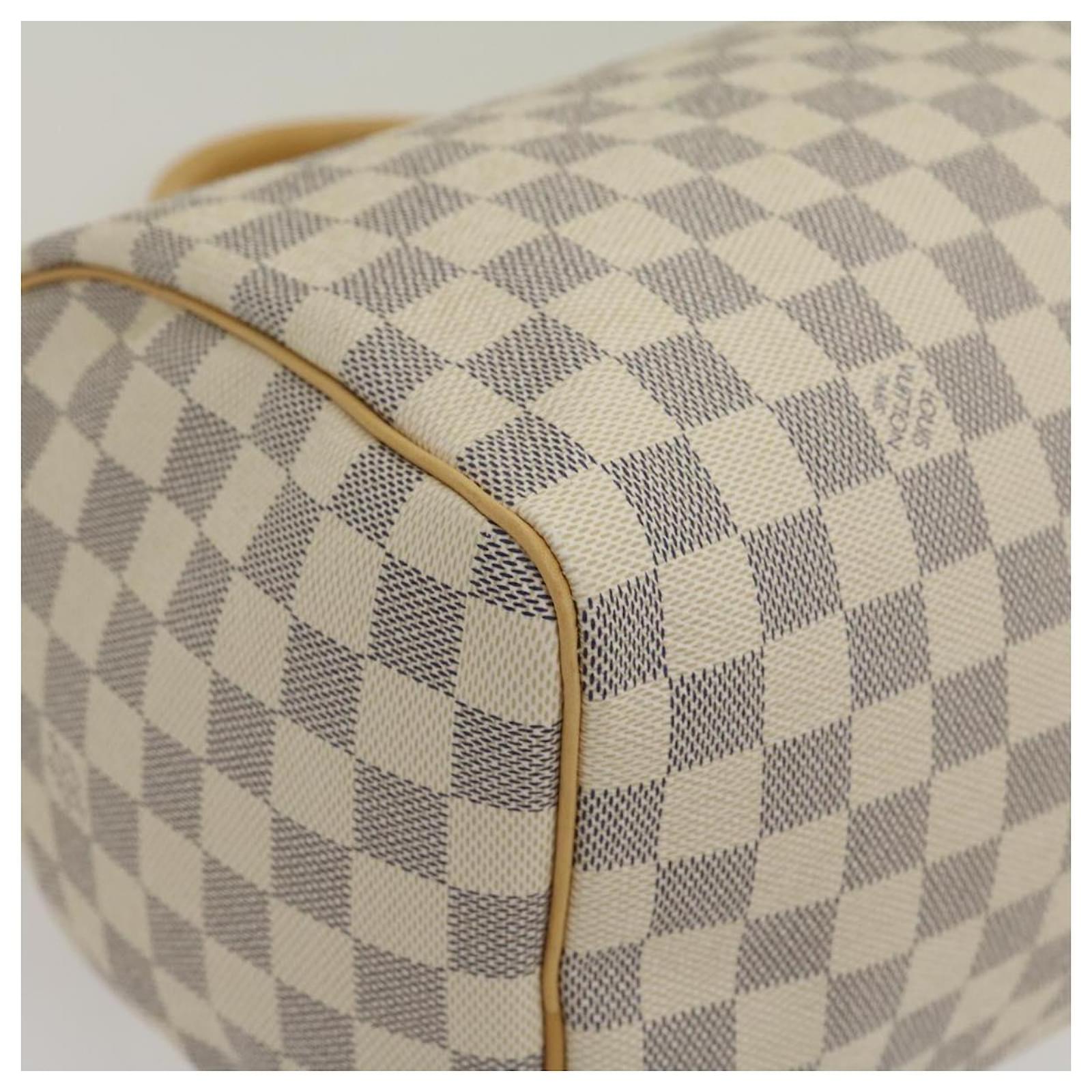 Louis Vuitton Damier Azur Speedy 30 Hand Bag N41533 LV Auth 45253