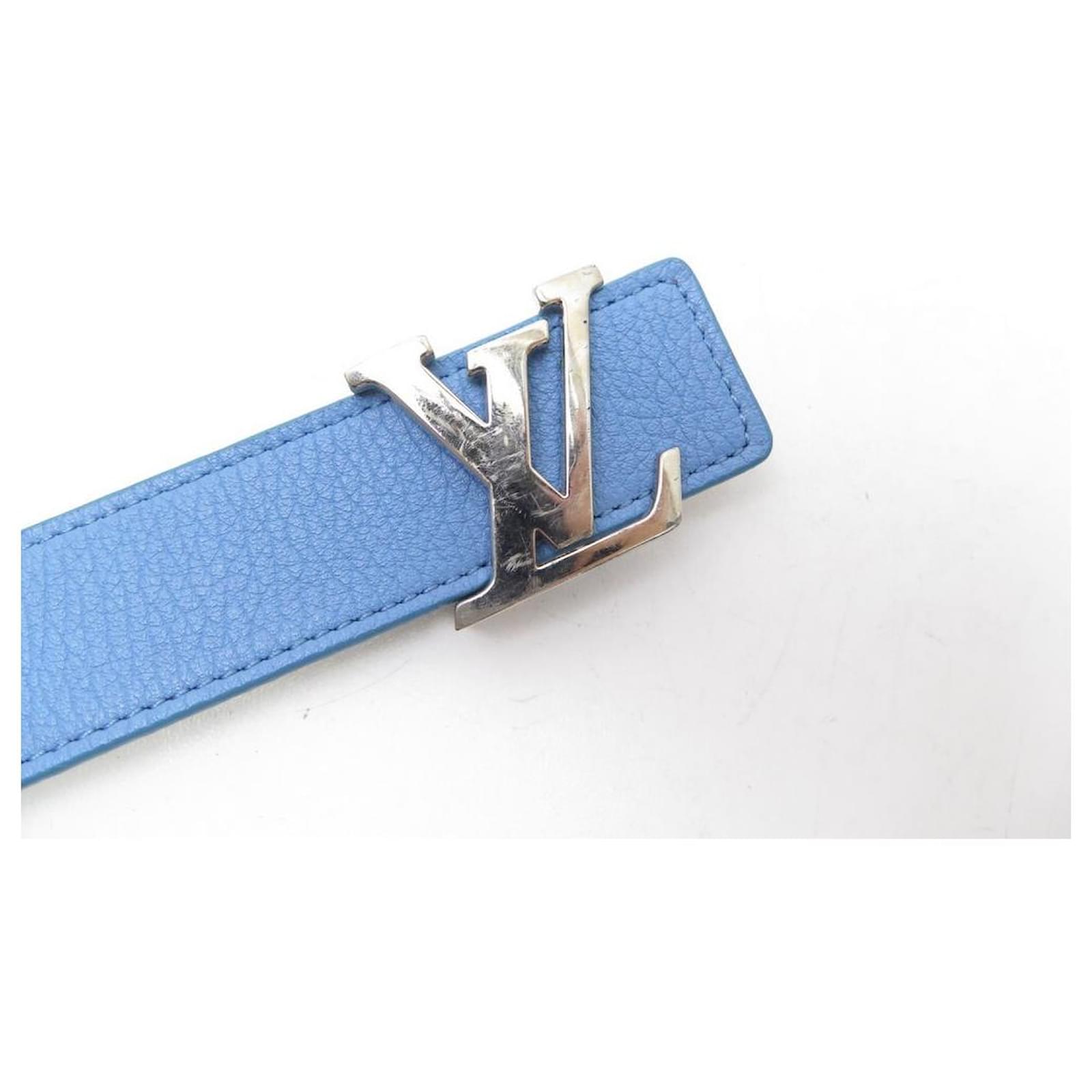 Cinturones Louis vuitton x nba Azul talla 85 cm de en Cuero - 28988060