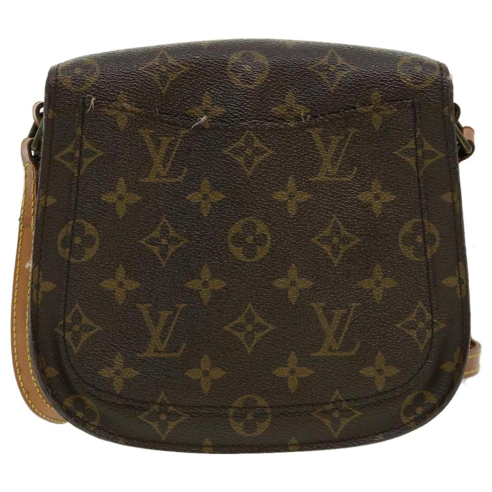 LOUIS VUITTON Monogram Saint Cloud MM Shoulder Bag M51243 LV Auth am3660