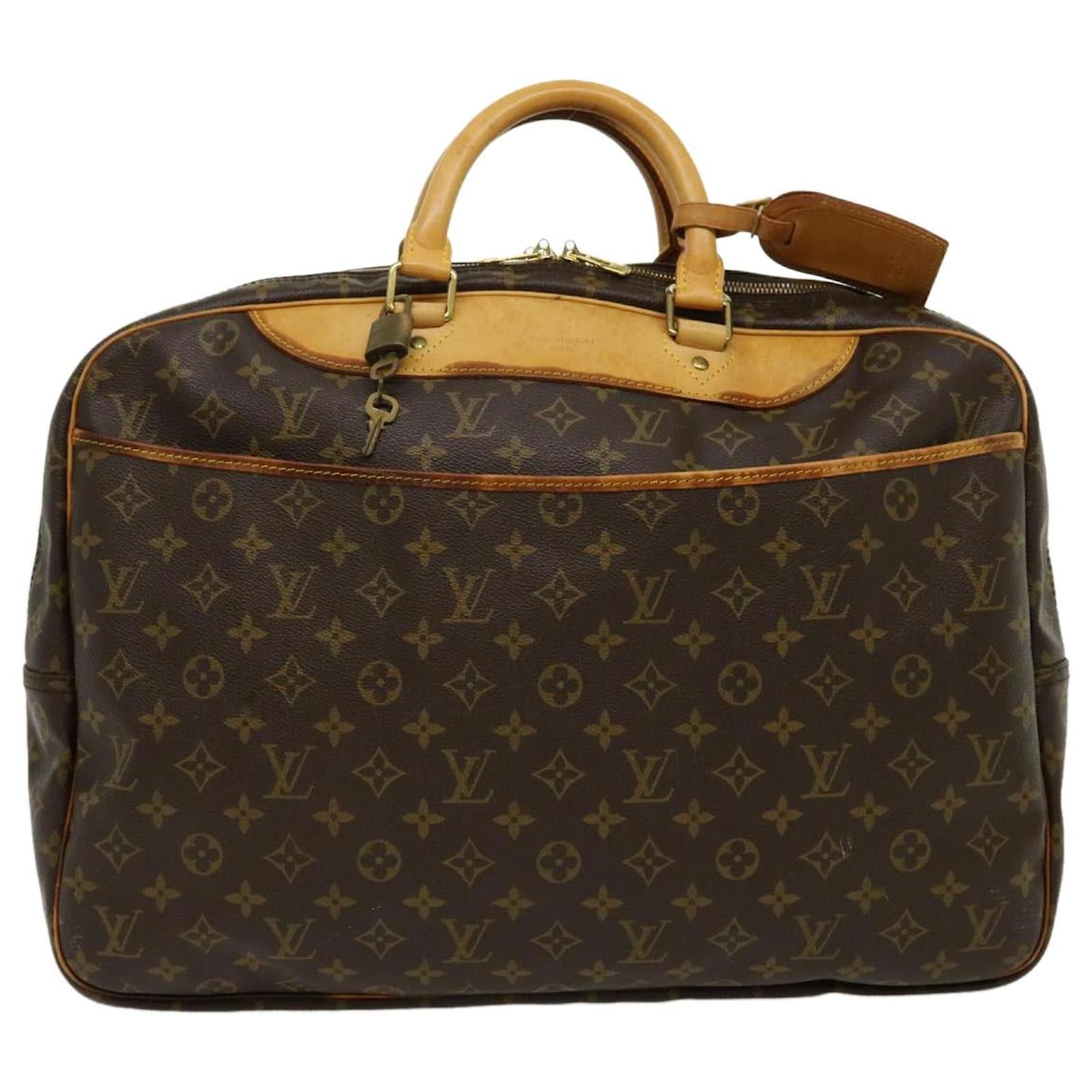 Louis Vuitton Monogram Alize 24 M41399 Bag Boston Shoulder Unisex