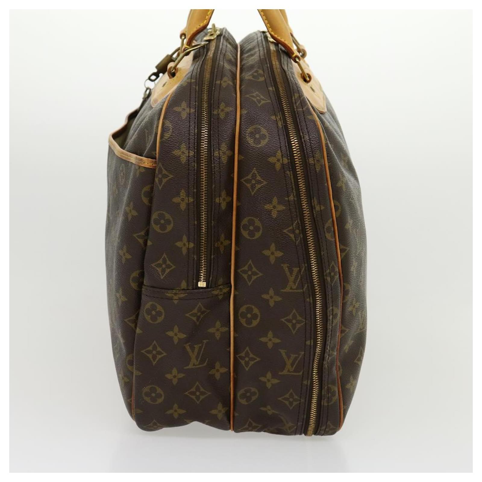 LOUIS VUITTON Monogram Alize 24H Travel Boston Bag M41399 LV Auth pt2732  Cloth ref.600642 - Joli Closet