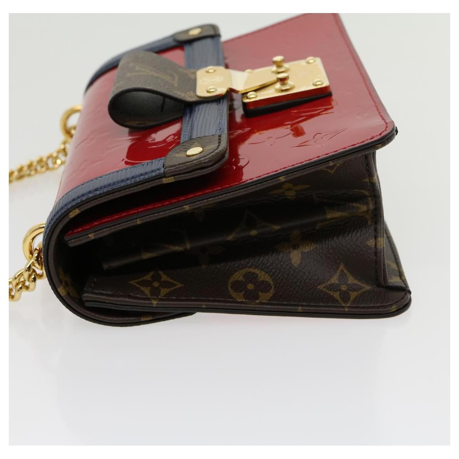 LOUIS VUITTON Vernis Wynwood Shoulder Bag Red scarlet M90517 LV Auth lt554a  Patent leather ref.600684 - Joli Closet