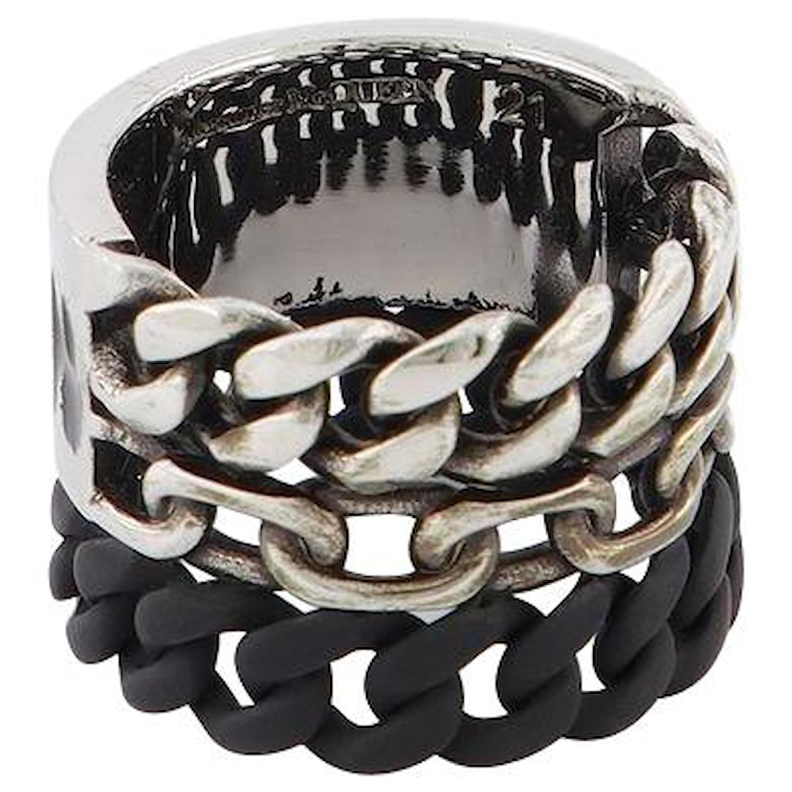 Bague Chaîne d'ancre Chaos, moyen modèle | Hermès France