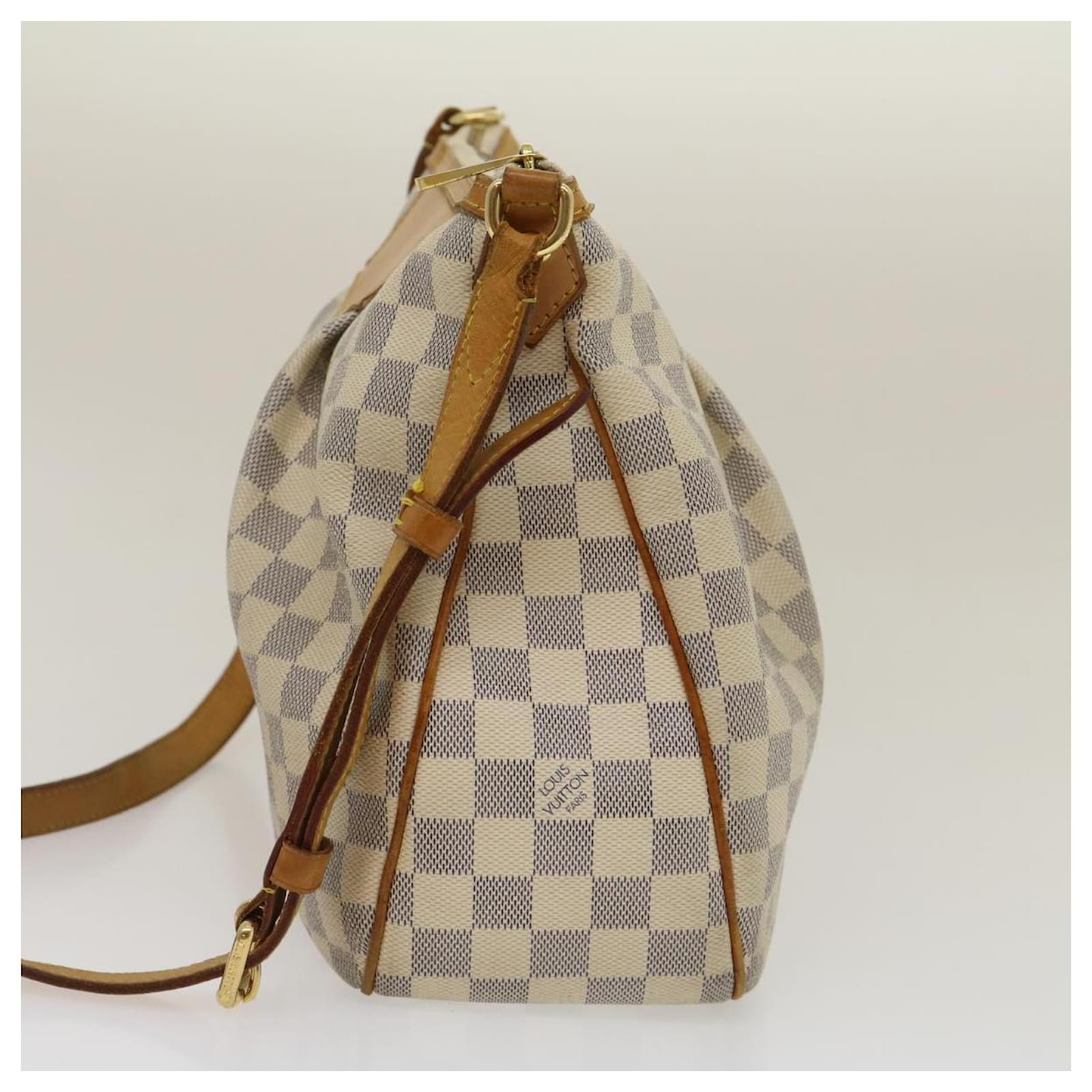 LOUIS VUITTON Damier Azur Siracusa MM Hand Bag N41112 LV Auth rh207  ref.600840 - Joli Closet