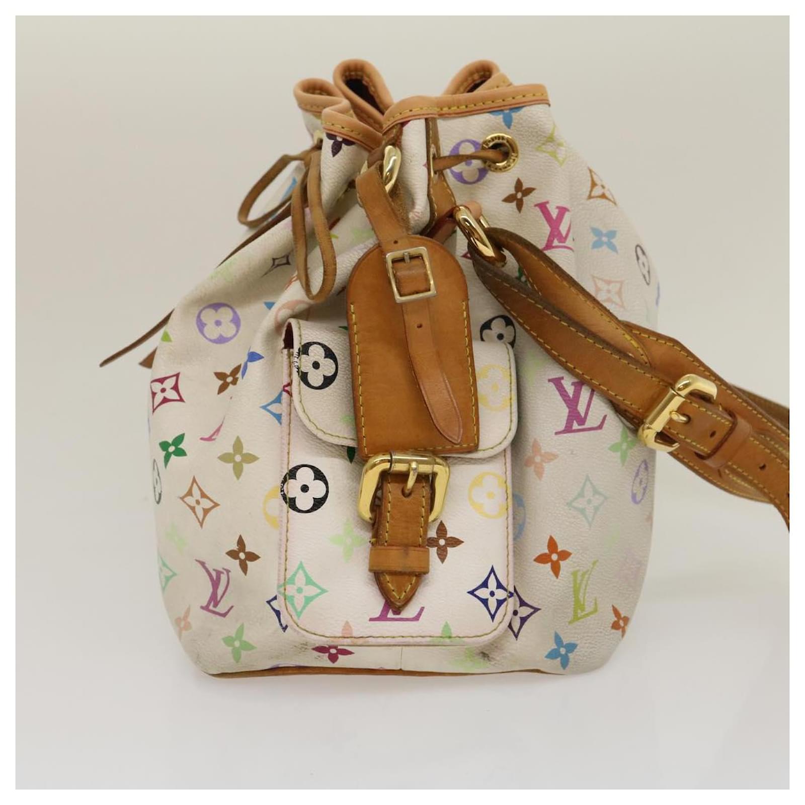 LOUIS VUITTON Monogram Multicolor Petit Noe Shoulder Bag M42229
