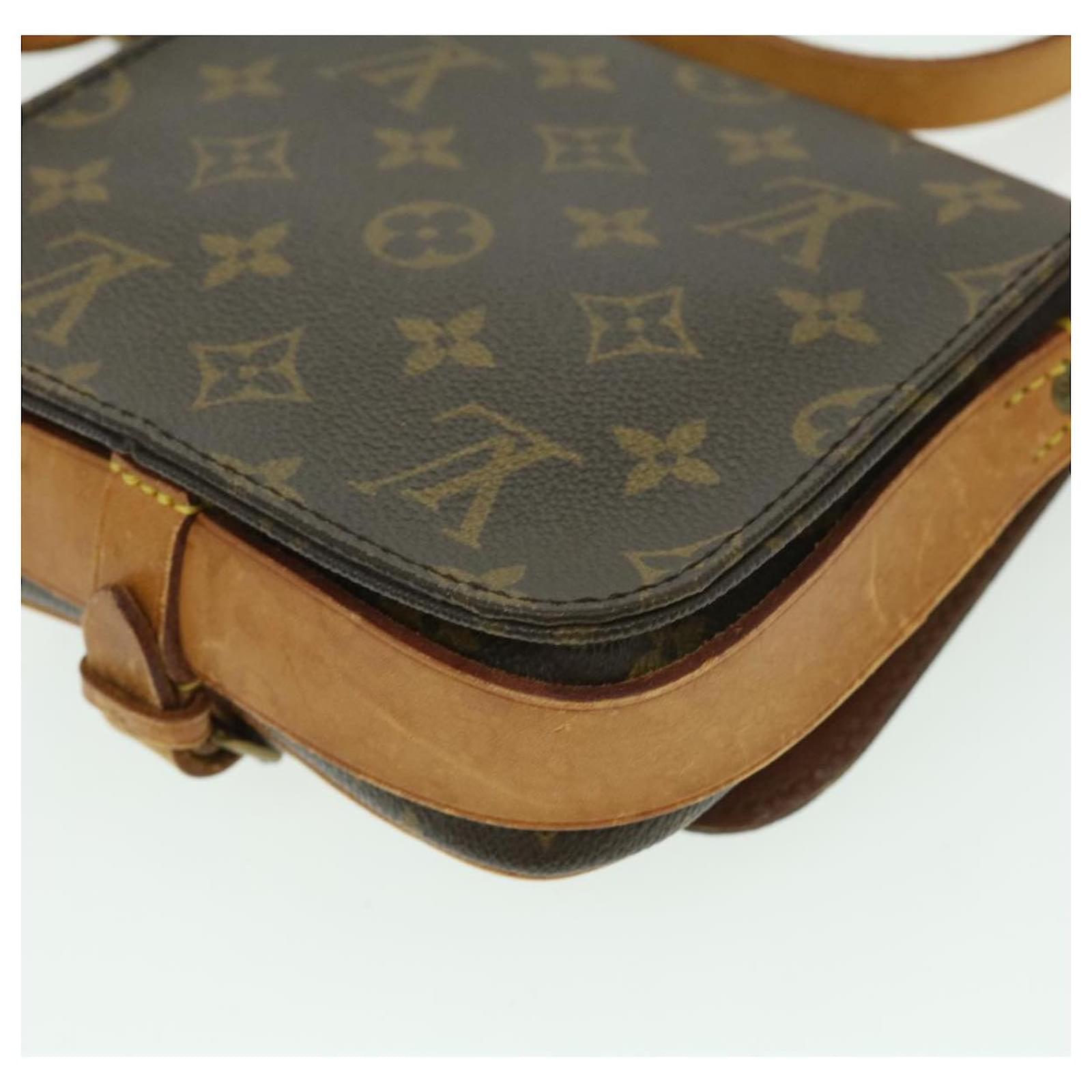 LOUIS VUITTON Monogram Cartouchiere PM Shoulder Bag M51254 LV Auth 39435  Cloth ref.876215 - Joli Closet