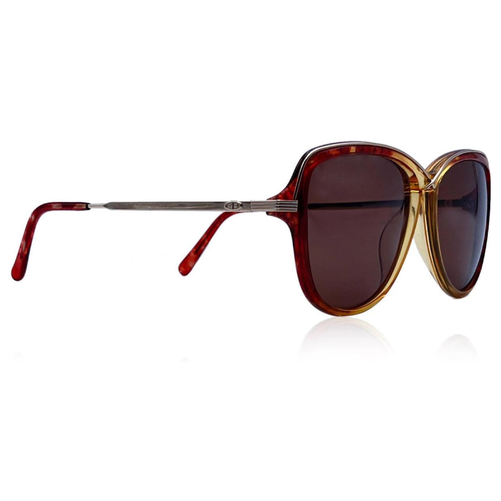 Christian Dior Vintage Brown Optyl Mod 2530 Sunglasses 58/13 130MM