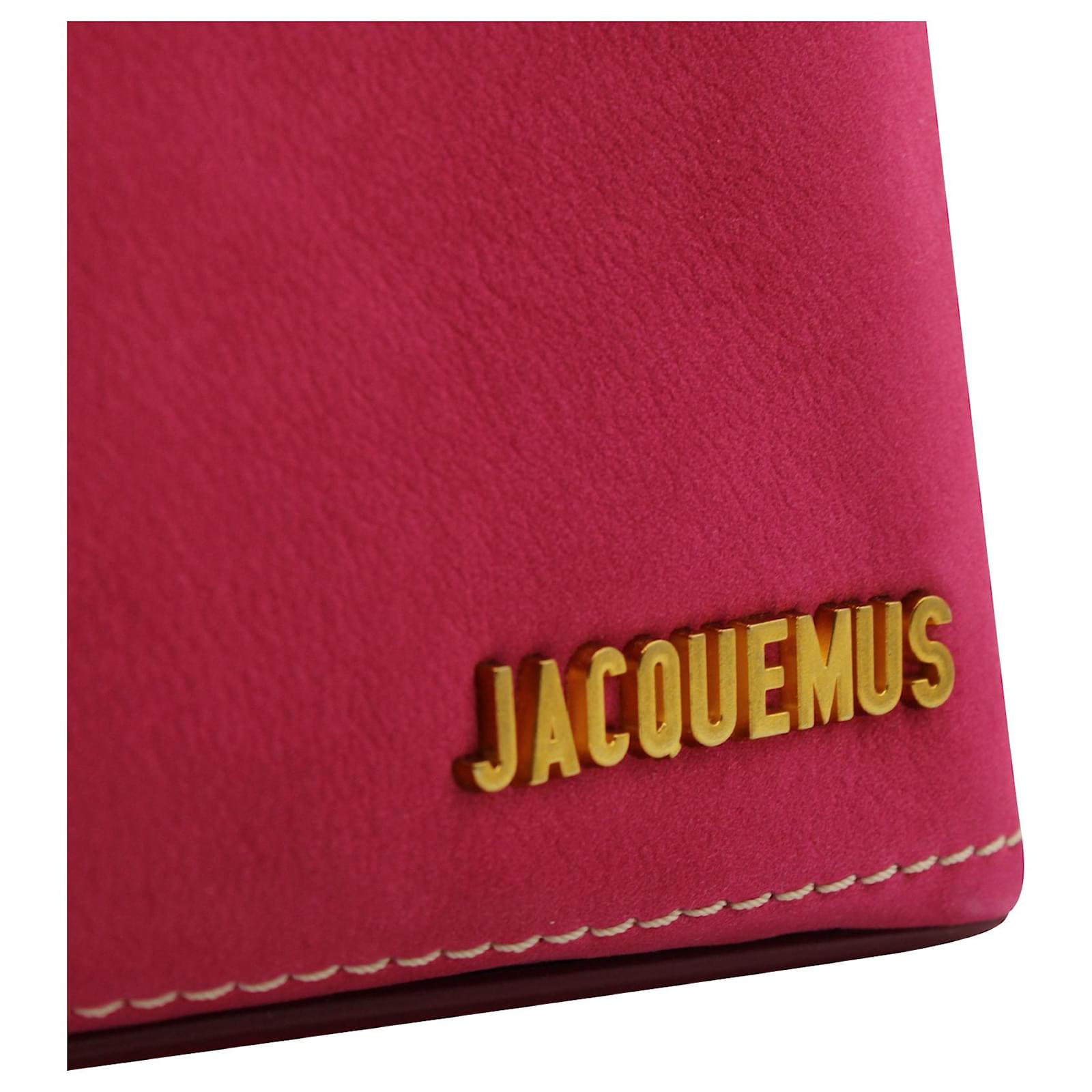 Jacquemus Le Sac Noeud Braded Handle Bag in Pink Suede ref.602075 - Joli  Closet