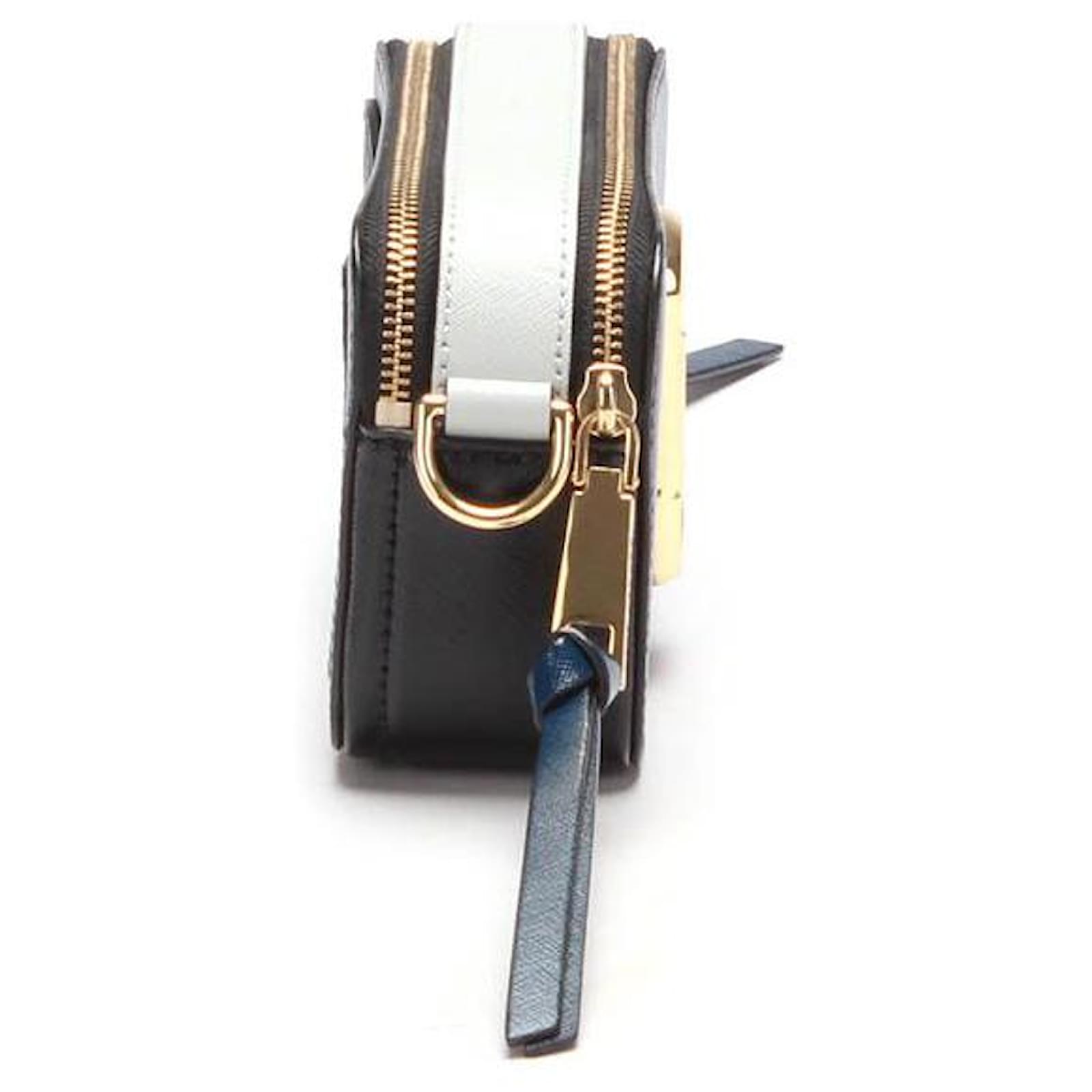 Marc Jacobs Snapshot camera bag Blue Leather ref.602381 - Joli Closet
