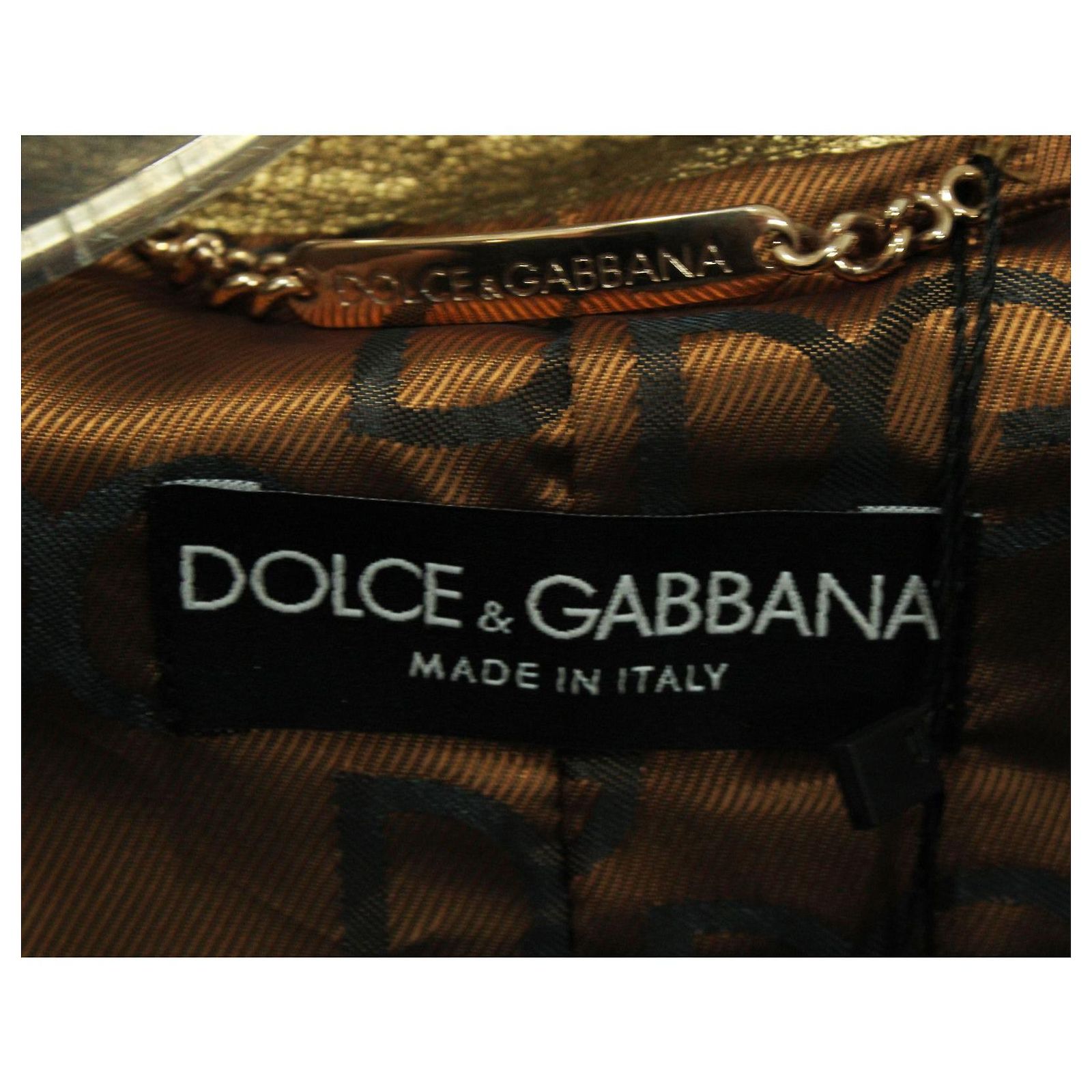 Veste Cavalière En Cuir Dolce & Gabbana Années 90 – Manches En Peau De Mouton, Noir/marron, Taille L, Occasion