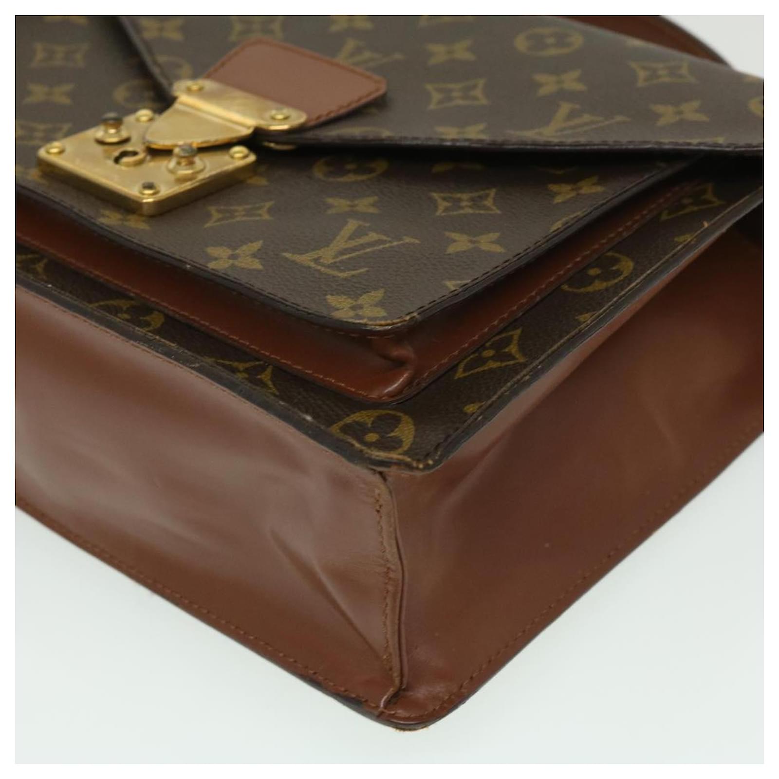 Louis Vuitton Monogram Monceau 2way Shoulder Bag Hand Bag M51185 LV Auth  bs1264 Cloth ref.602817 - Joli Closet