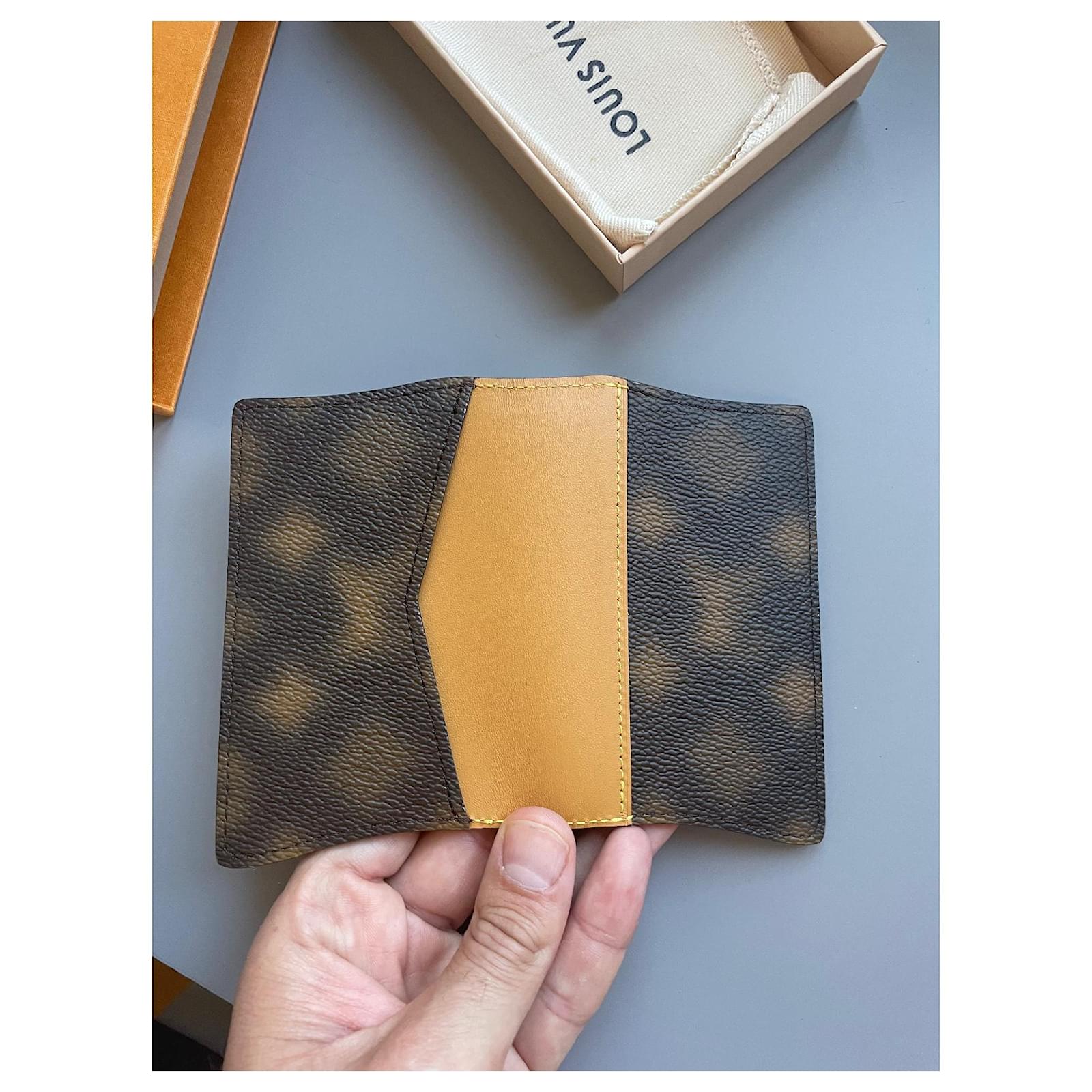 Louis Vuitton Pocket Organizer Blurry Monogram Brown
