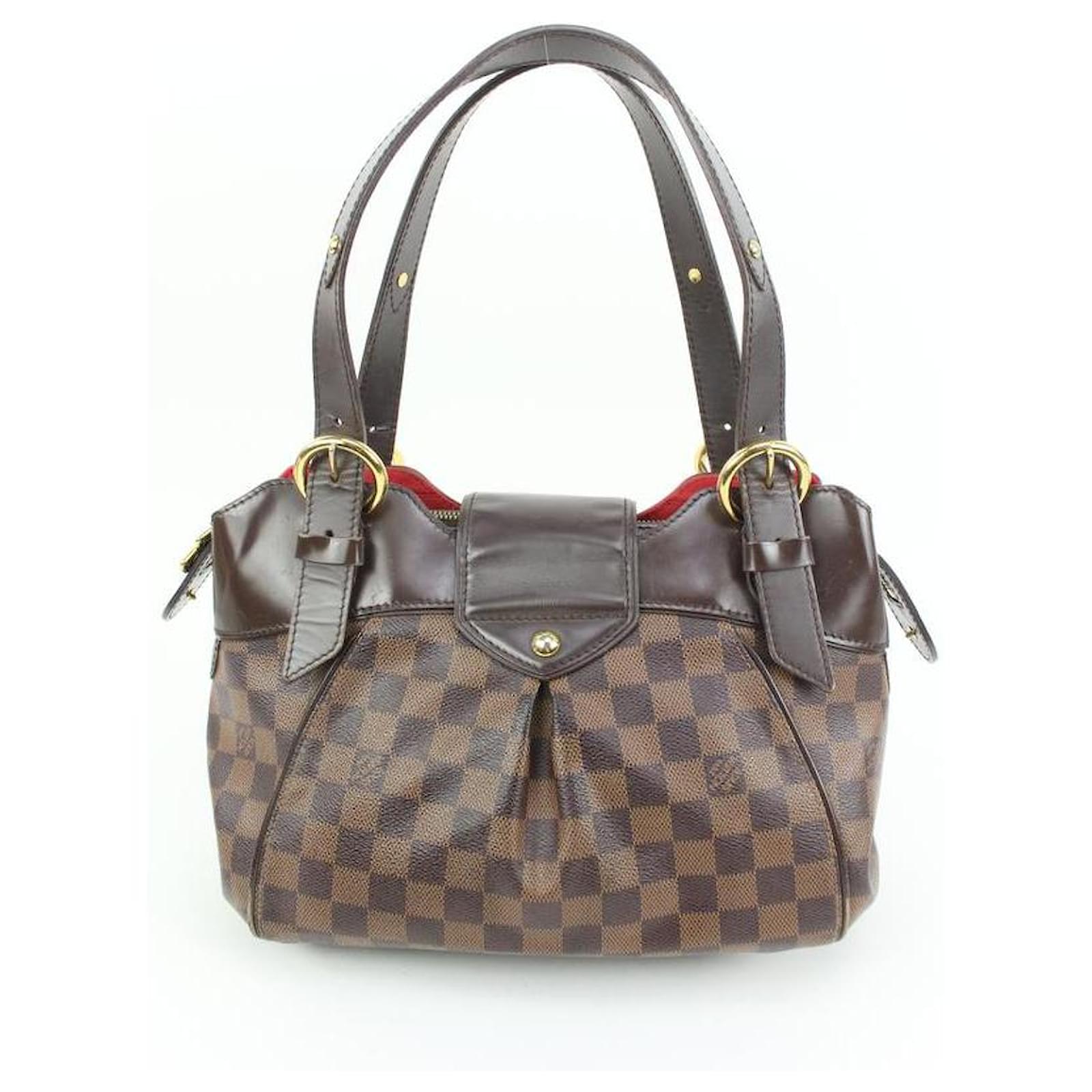 Louis Vuitton Sistina MM Women's Shoulder Bag N41541 Damier Ebene