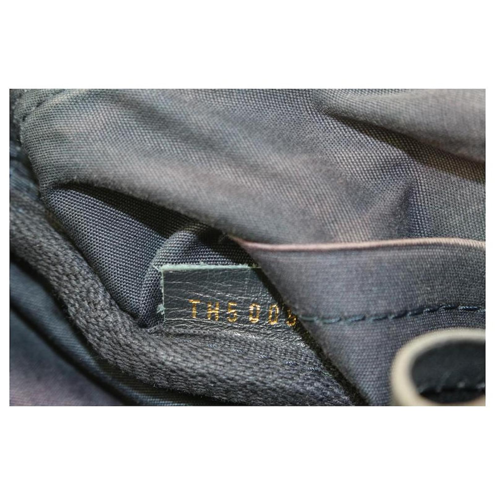 Louis Vuitton Blue Encre Grey Monogram Mini Lin Speedy Bandouliere 30  Leather ref.603933 - Joli Closet