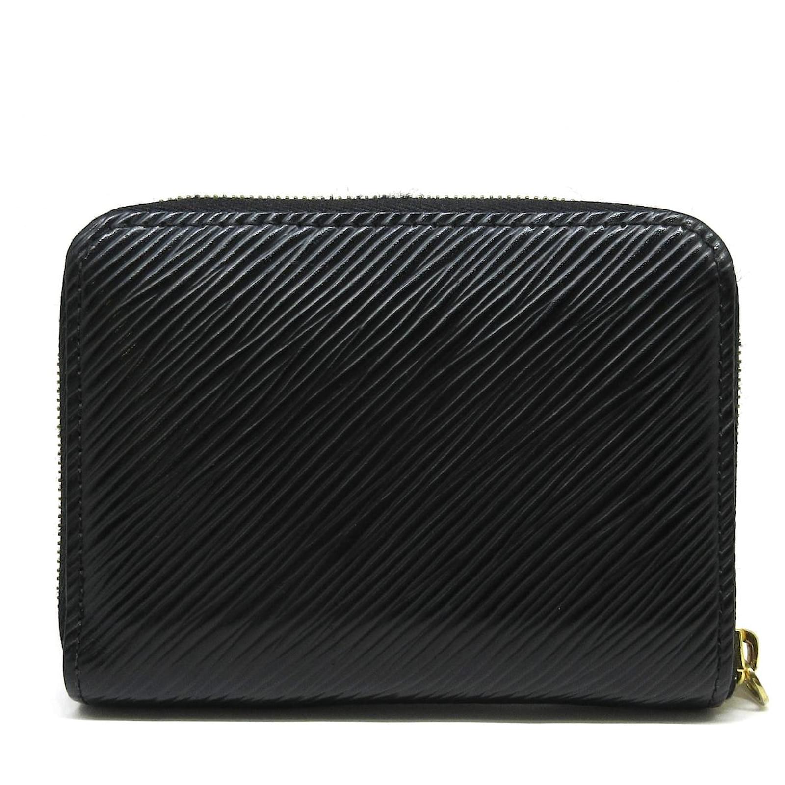 Louis Vuitton Zippy Coin Purse Black Leather ref.247994 - Joli Closet