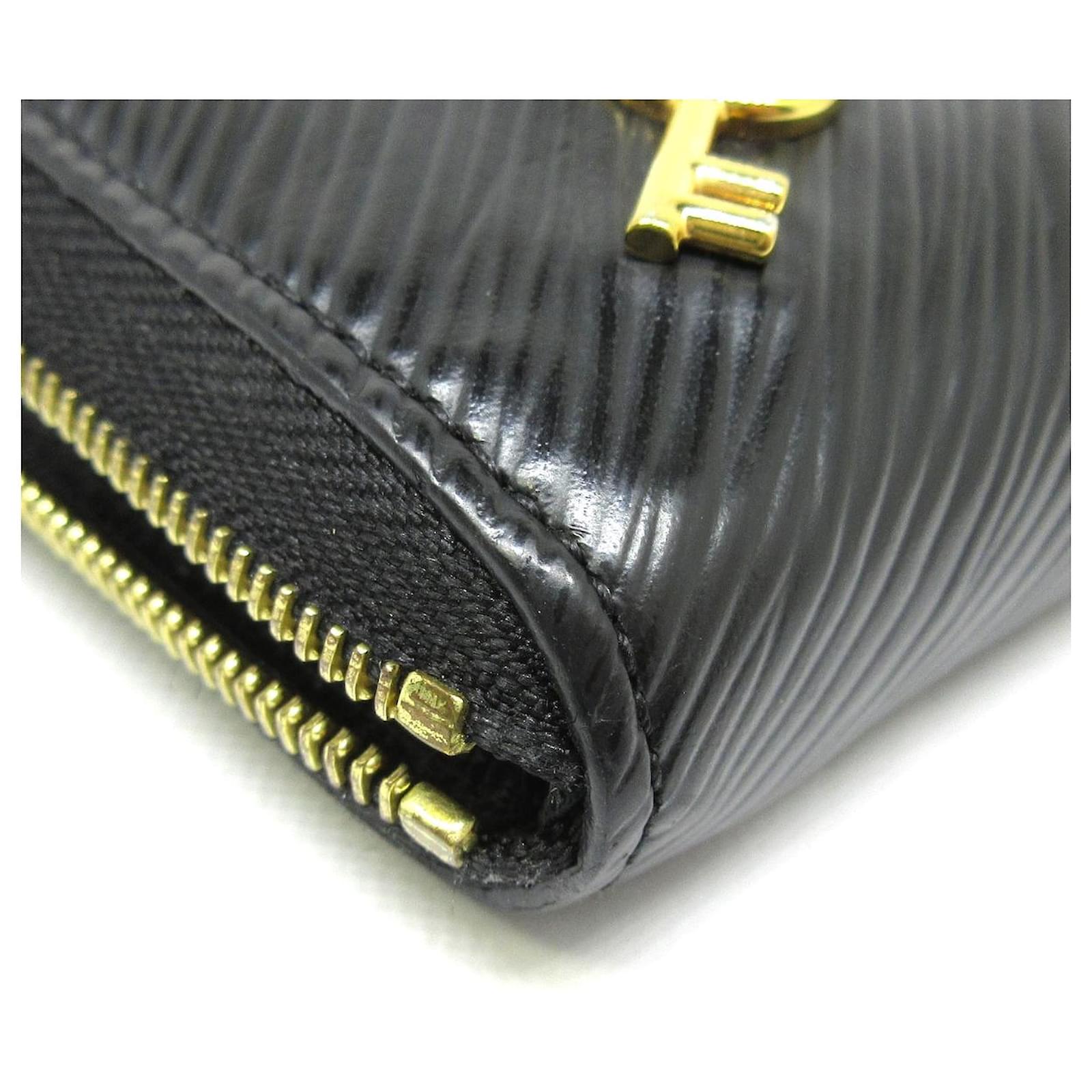 Louis Vuitton Zippy Coin Purse Black Leather ref.604457 - Joli Closet