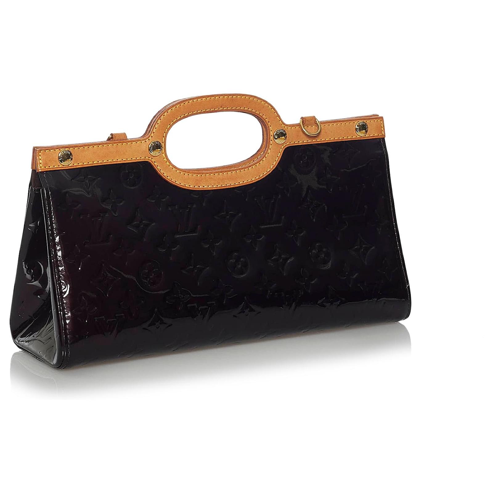 Sabot femme suédois bois et cuir vernis vernis marron glacé - Sabots (13604482