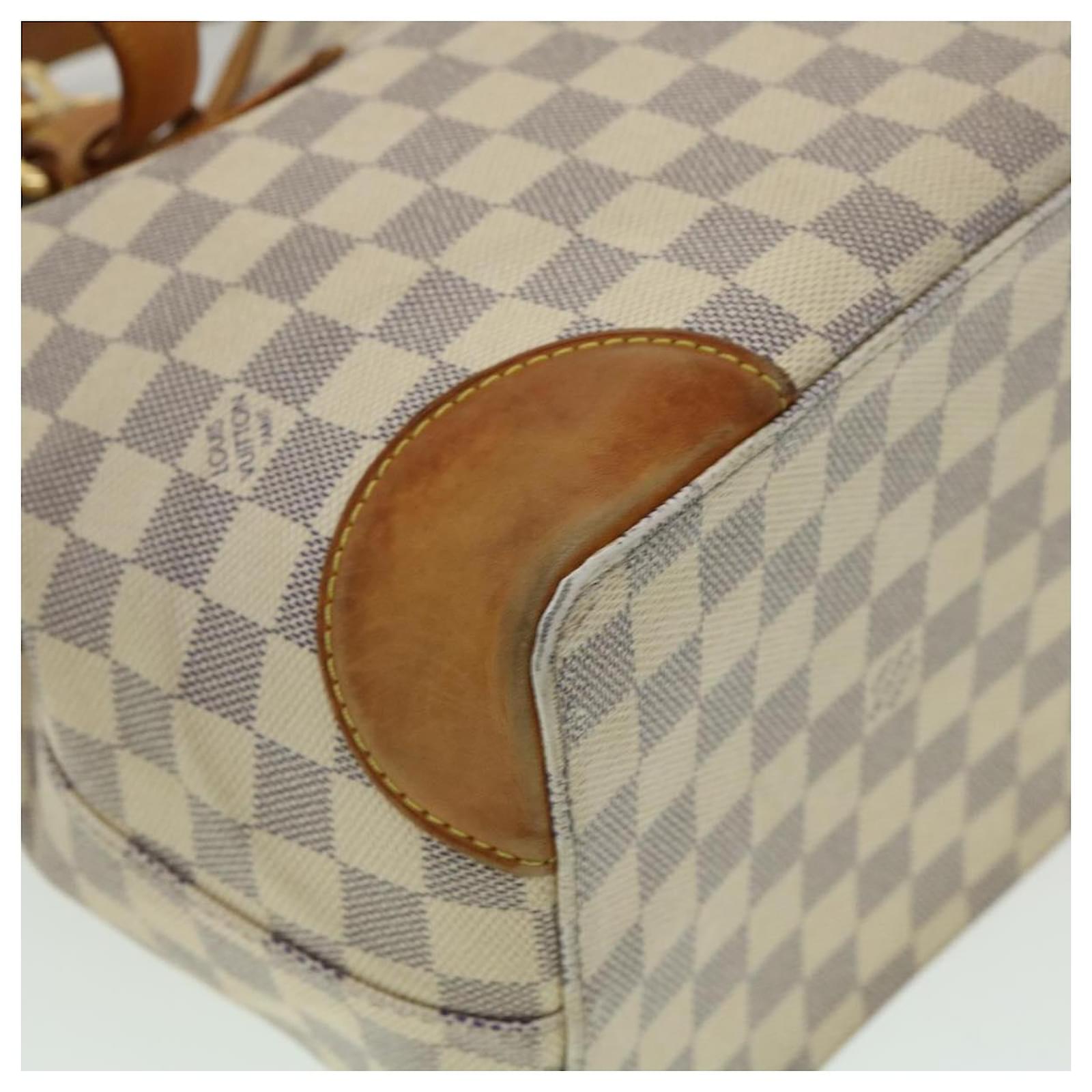 LOUIS VUITTON Damier Azur Hampstead MM Tote Bag N51206 LV Auth pt3159  ref.605091 - Joli Closet