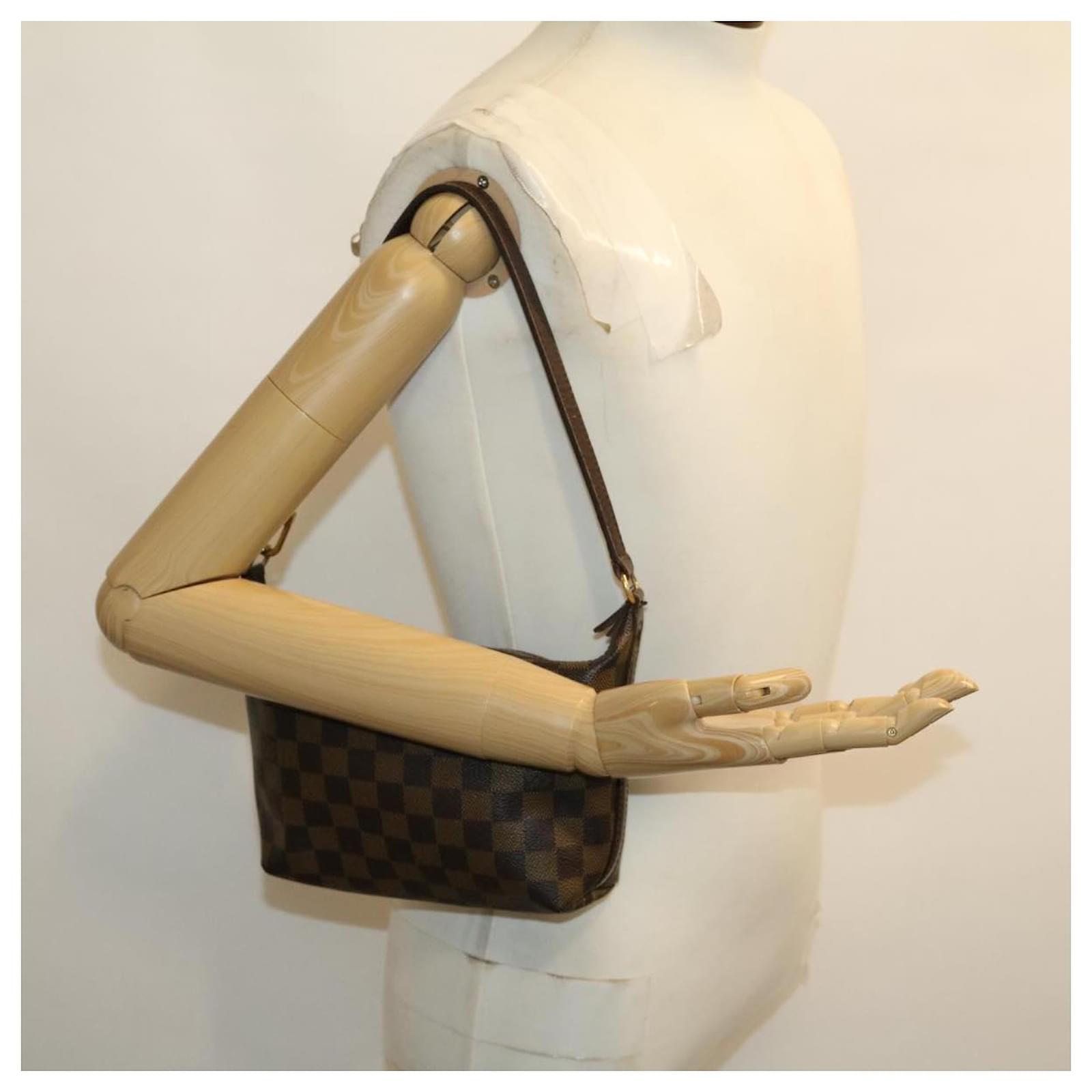 Louis Vuitton Ilovo Pm Shawl Handbag Shoulder Bag Damier Brown N51996 Women