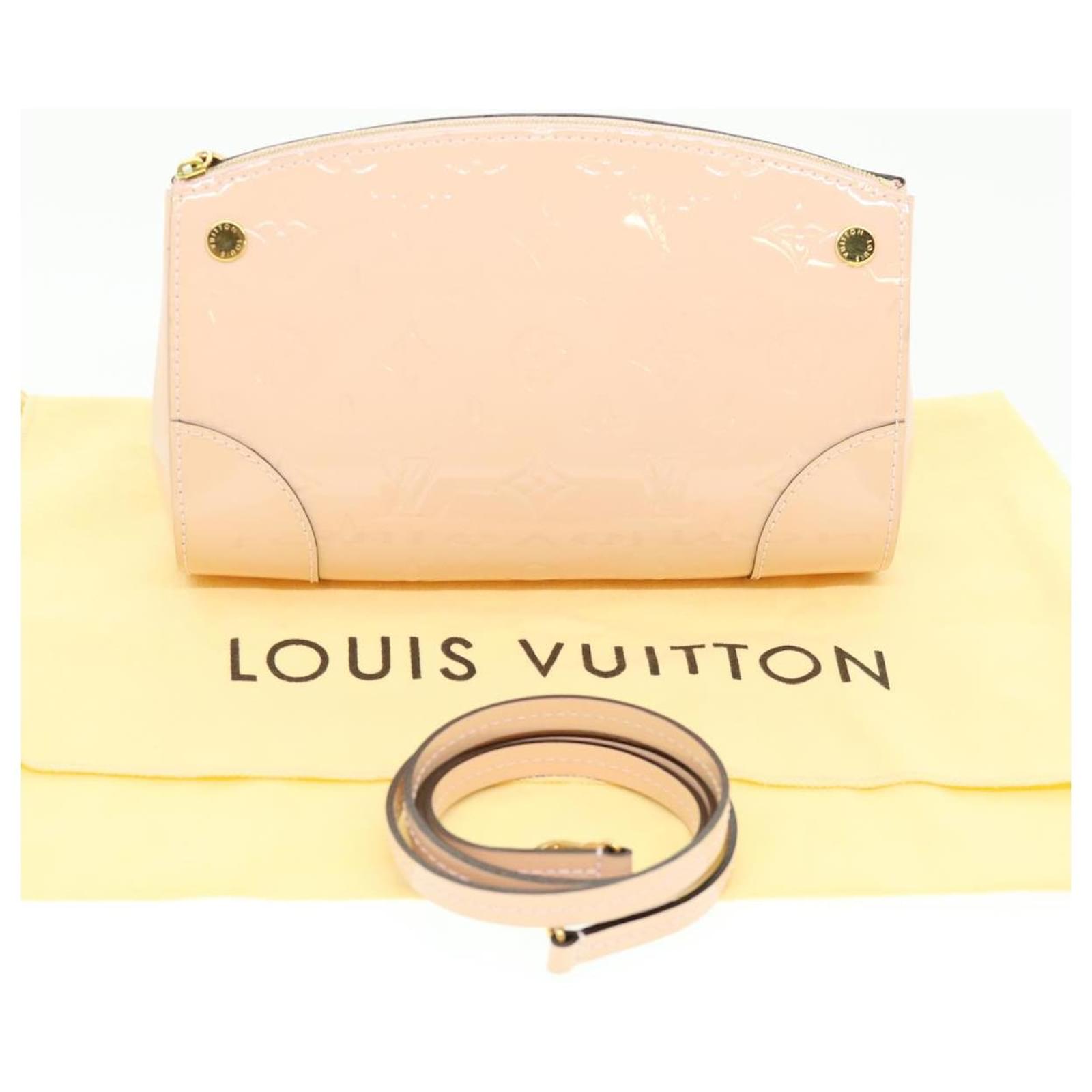 LOUIS VUITTON Vernis Santa monica clutch Shoulder Bag Pink M50410 Auth  rz414 Patent leather ref.605207 - Joli Closet