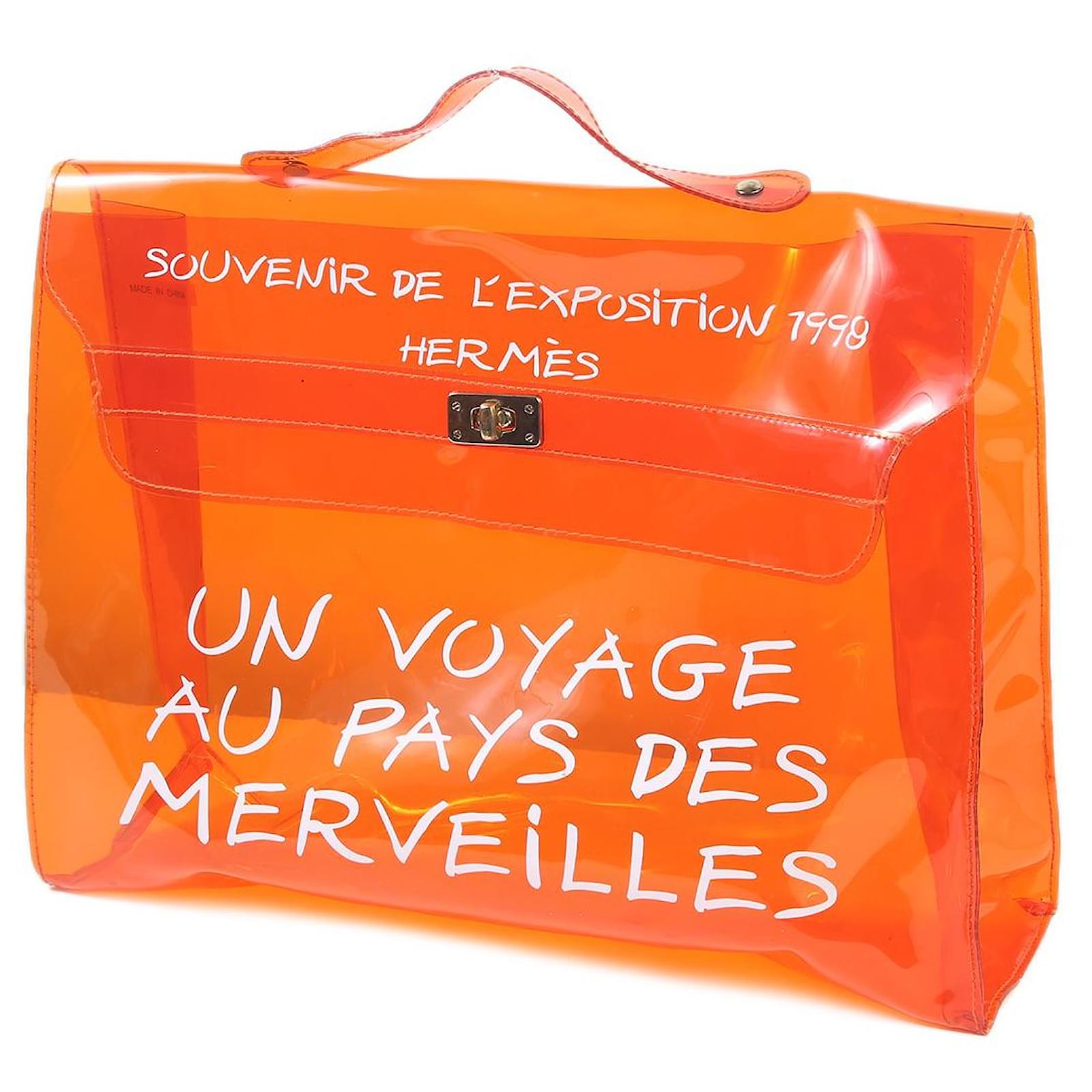 herm-s-handbags-orange-synthetic-ref-605421-joli-closet
