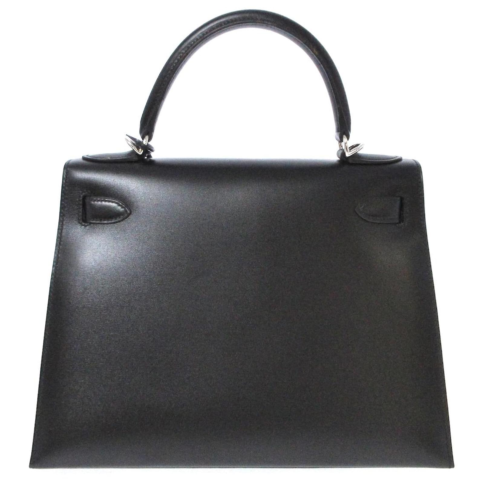 Hermès hermes kelly Black Pony-style calfskin ref.605726 - Joli Closet