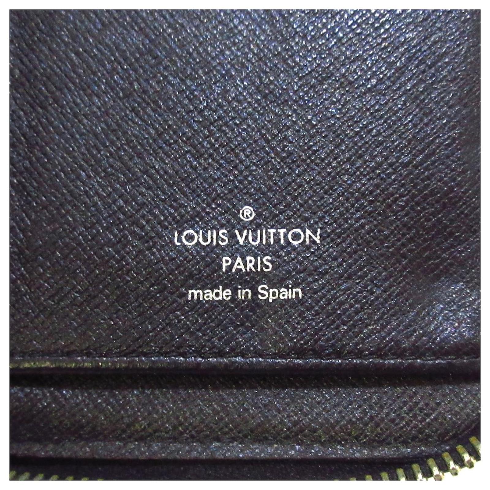 Louis Vuitton Zippy Wallet Vertical Grey Cloth ref.890878 - Joli Closet