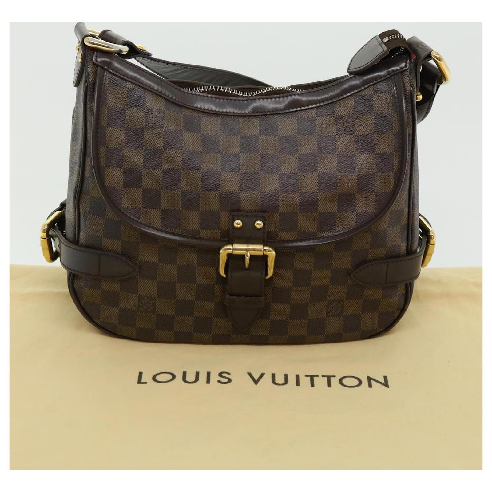 Auth Louis Vuitton Damier Ebene Highbury Shoulder Bag N51200 8B220010m