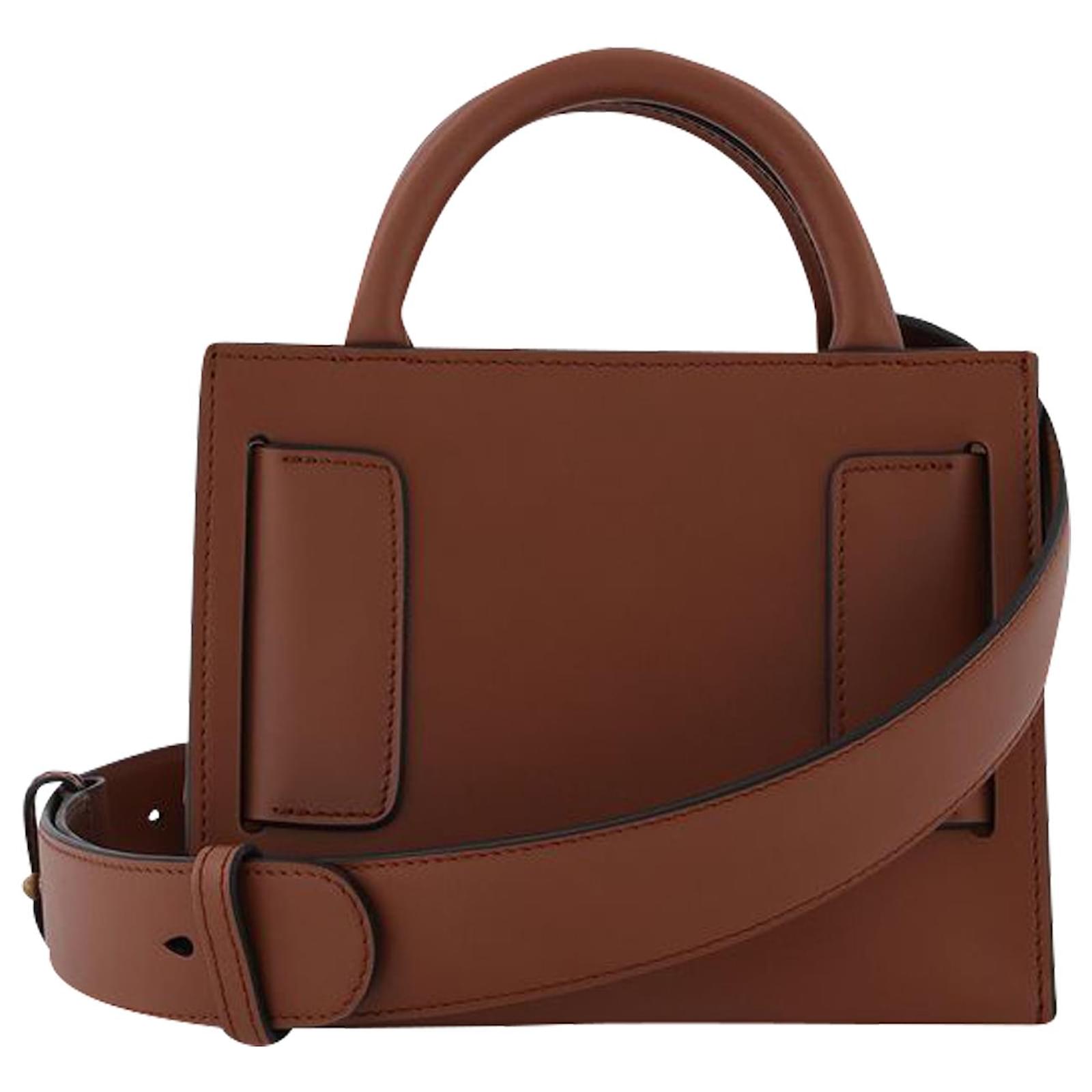 Boyy Bobby 18 Bag in Orange Leather Brown ref.606851 - Joli Closet