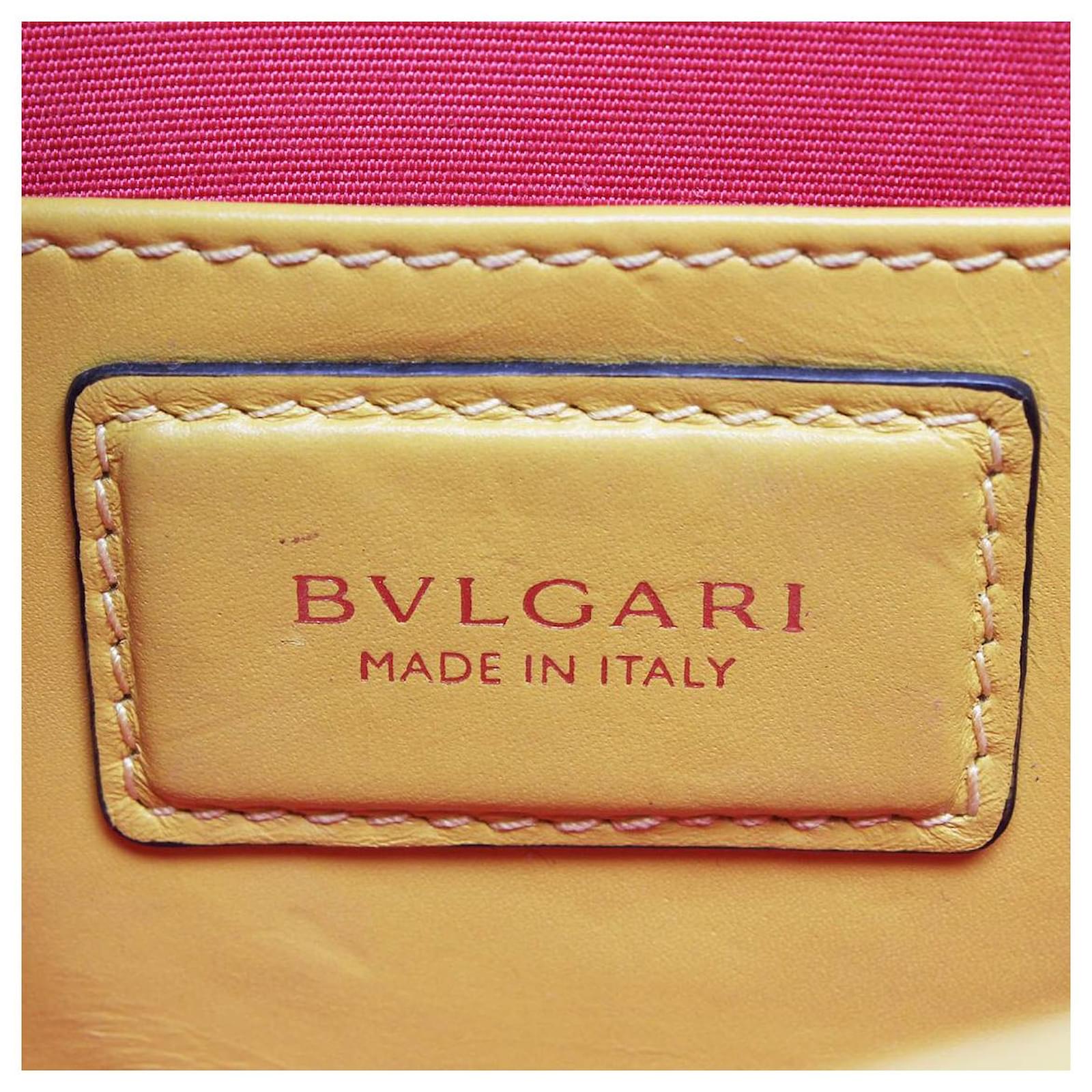 Bulgari Serpenti Forever Leather Crossbody Bag Pink Pony-style calfskin  ref.961987 - Joli Closet